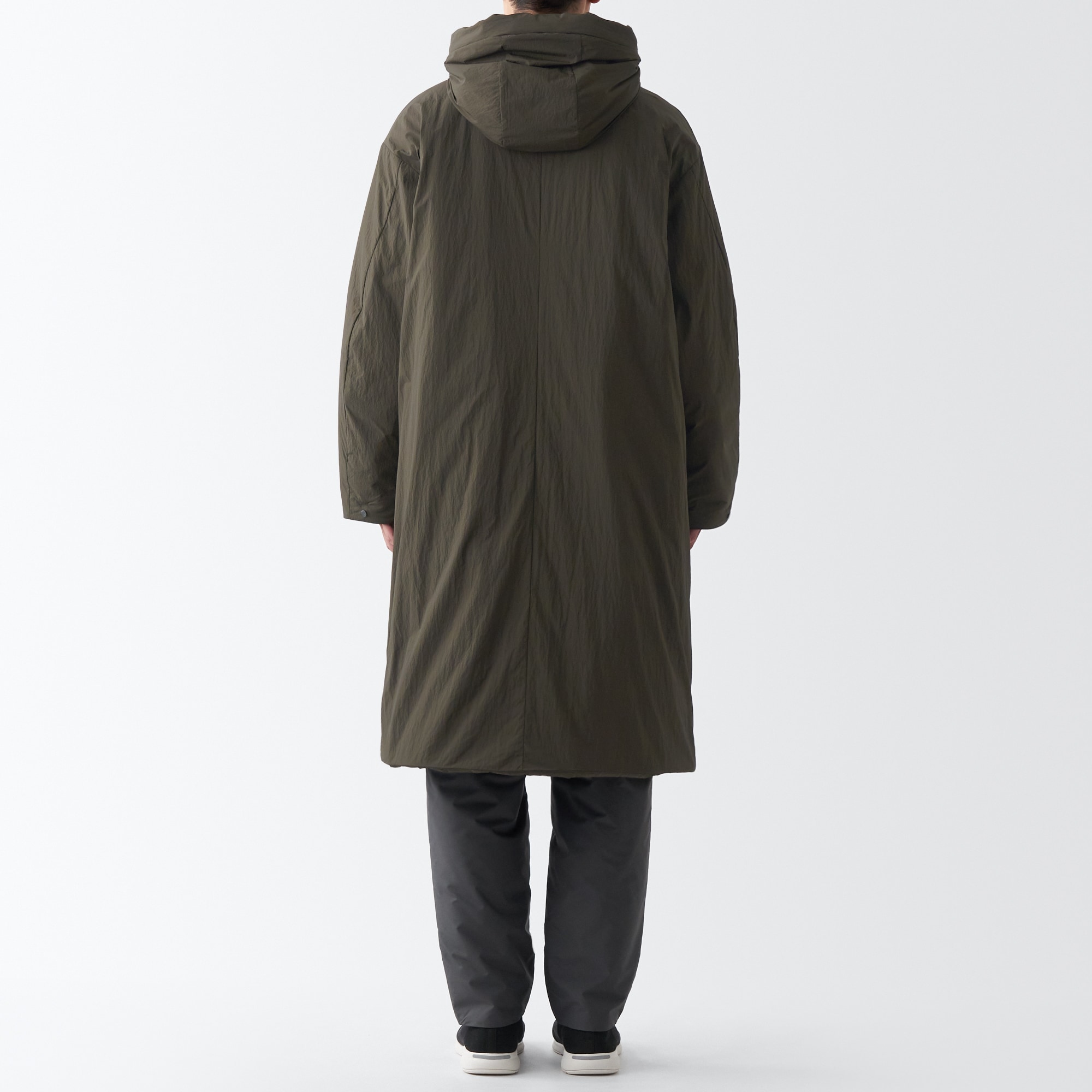 防風撥水中わたベンチコート