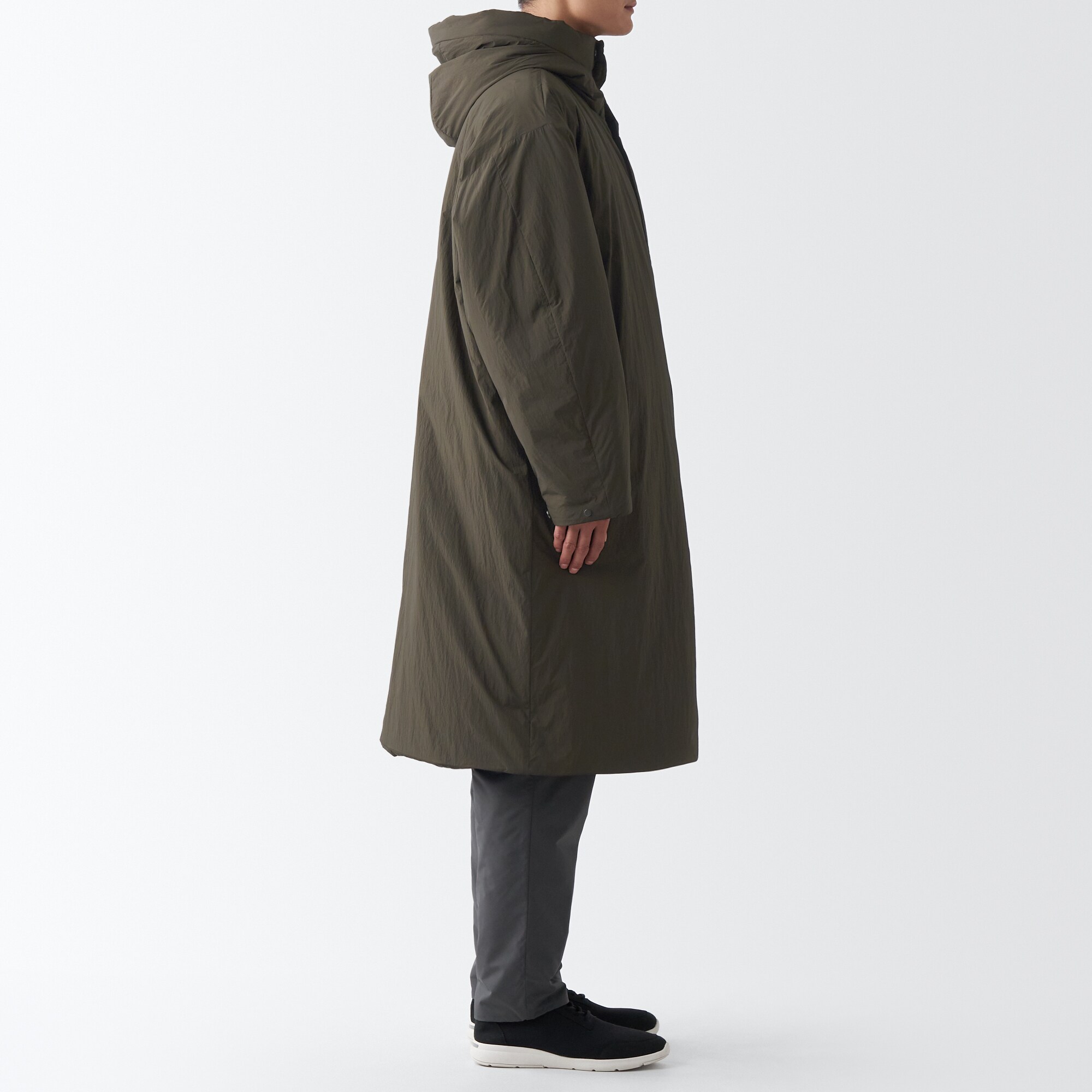 防風撥水中わたベンチコート
