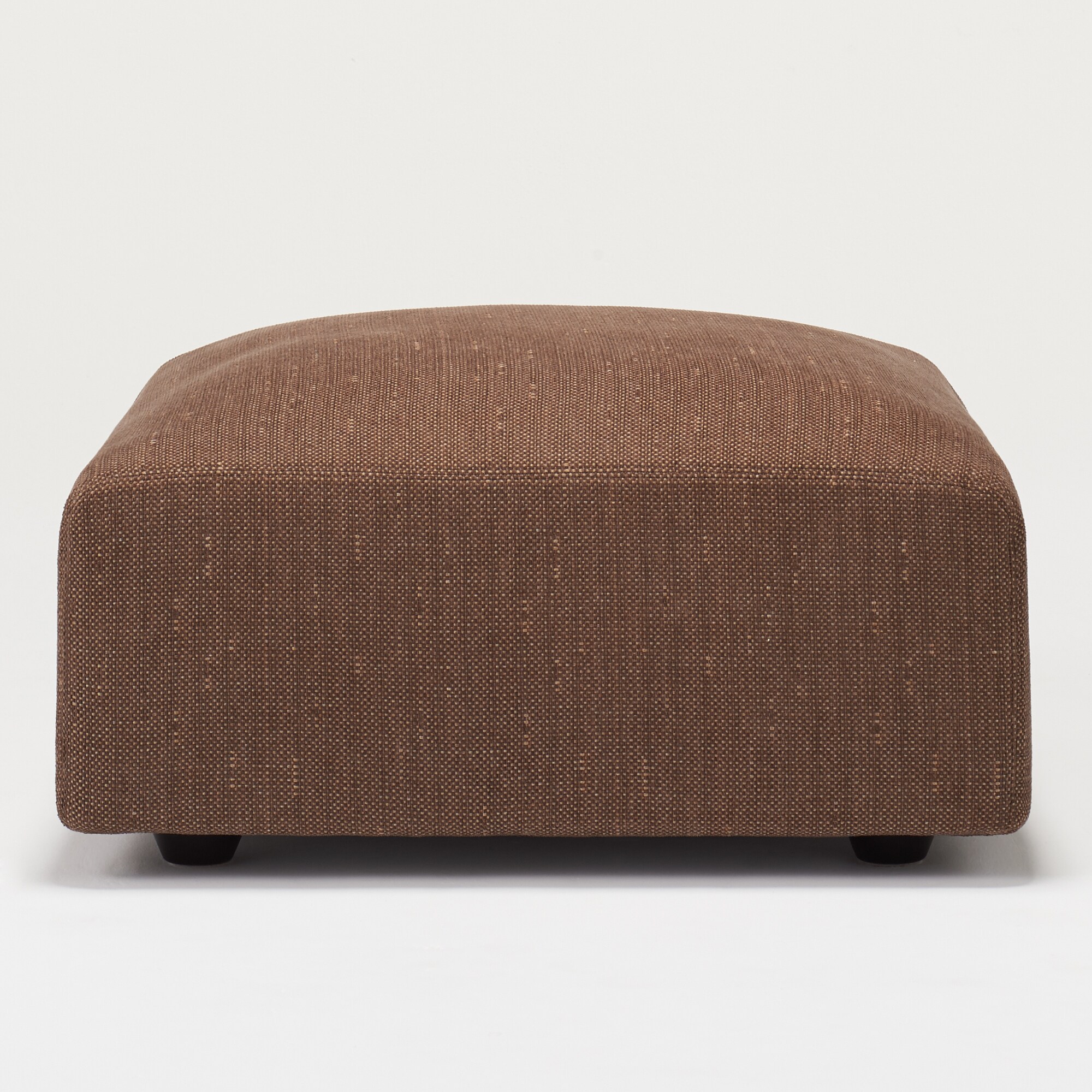 【カバー】綿ポリエステル変り織ユニットソファオットマン・大・幅７７ｃｍ用カバー／ＢＲ