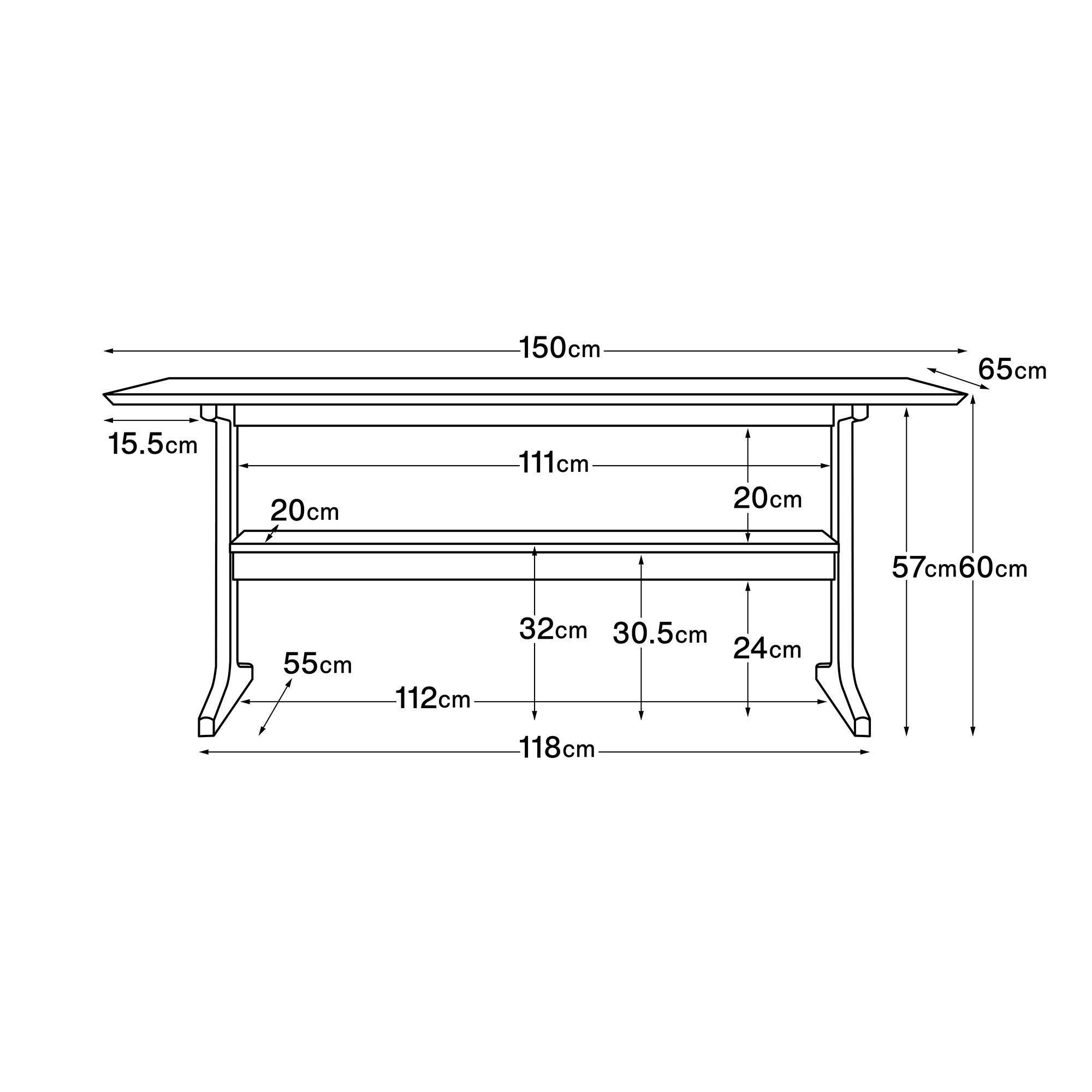 リビングでもダイニングでもつかえるテーブル・１・ウォールナット材