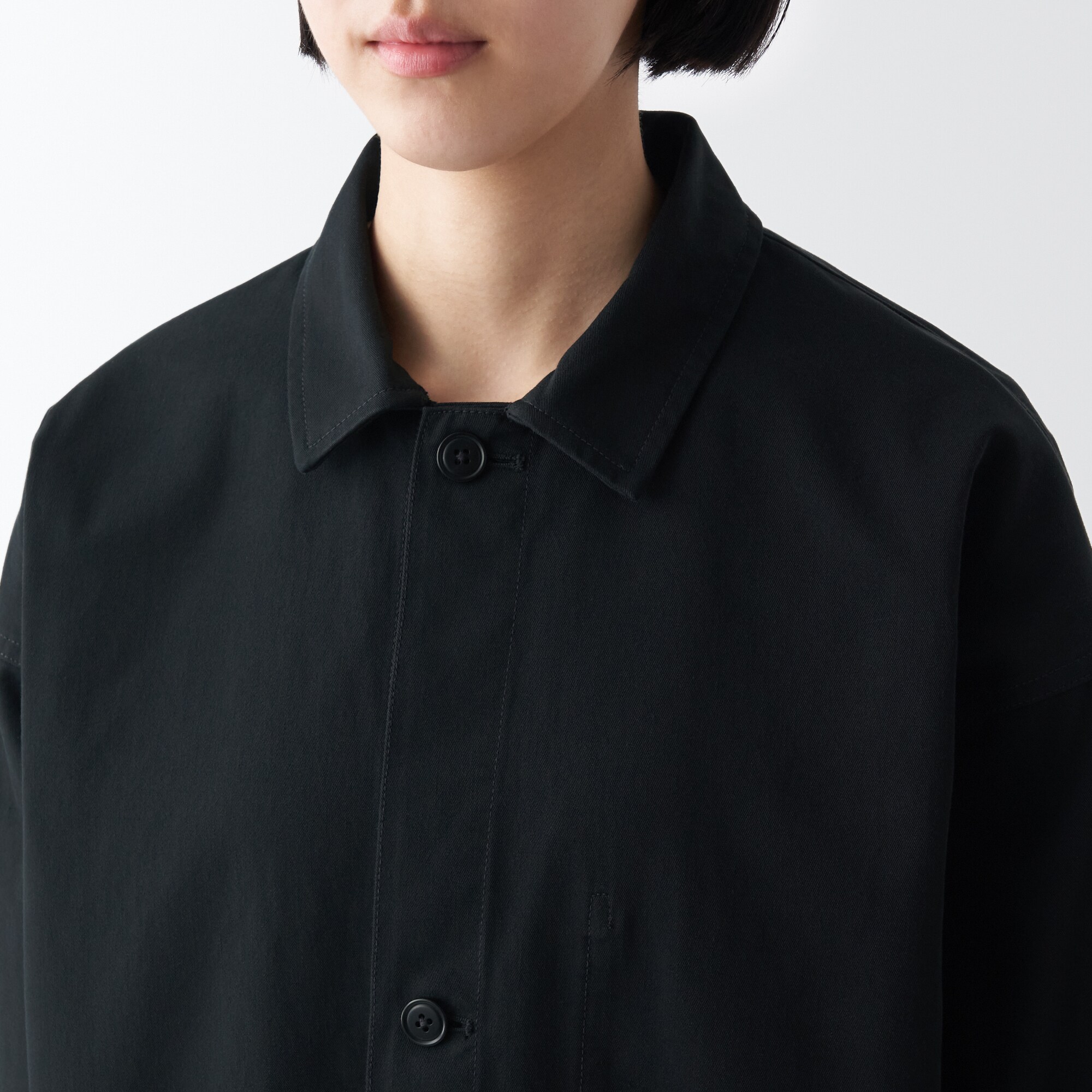 燃えにくい素材を使ったカバーオールジャケット（数量限定）