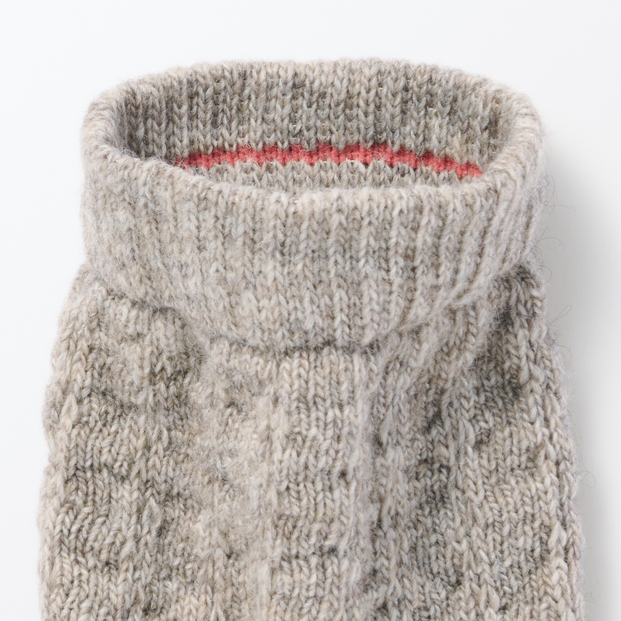 ヤク混　手にも使える　レッグウォーマー