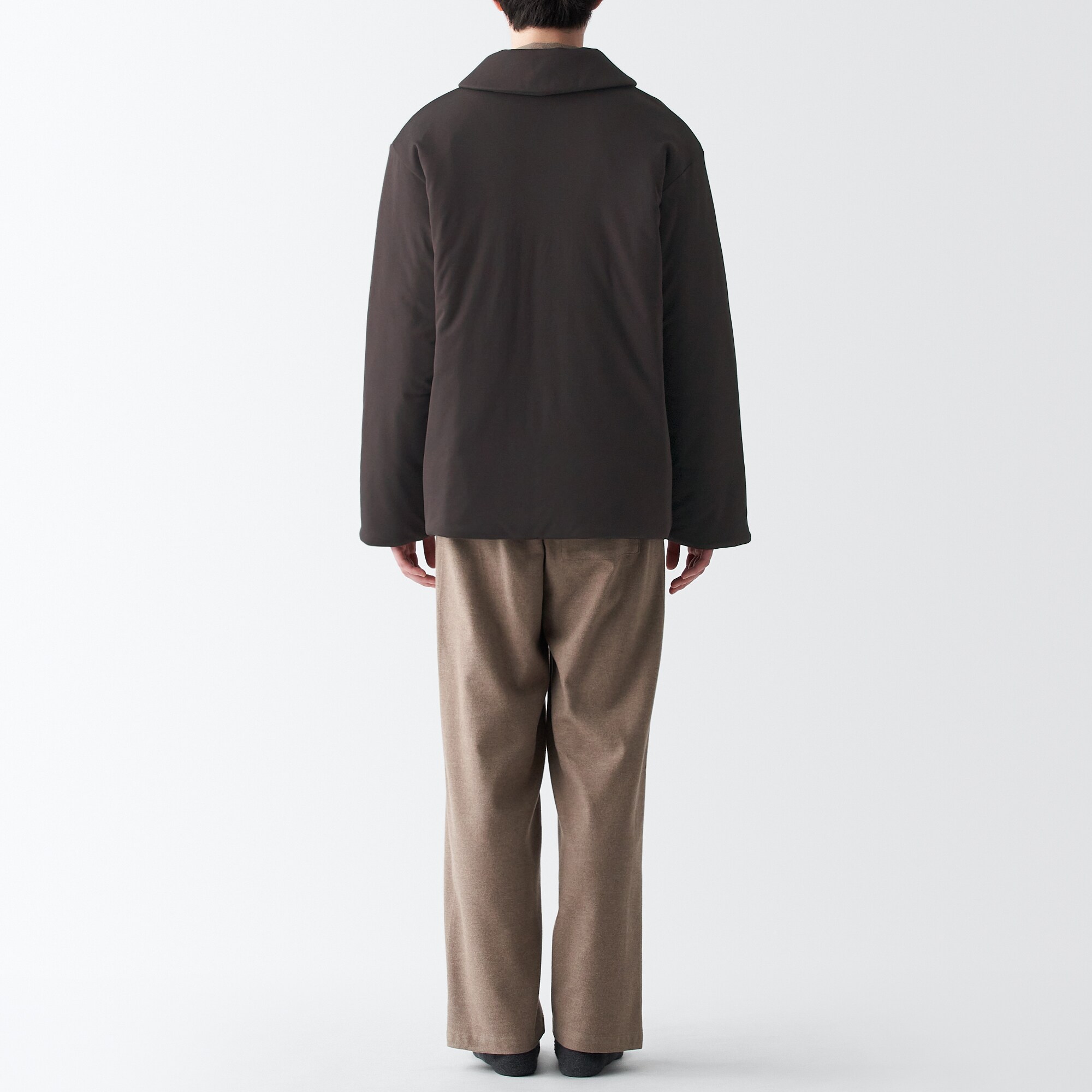 洗える　中わた　カーディガン