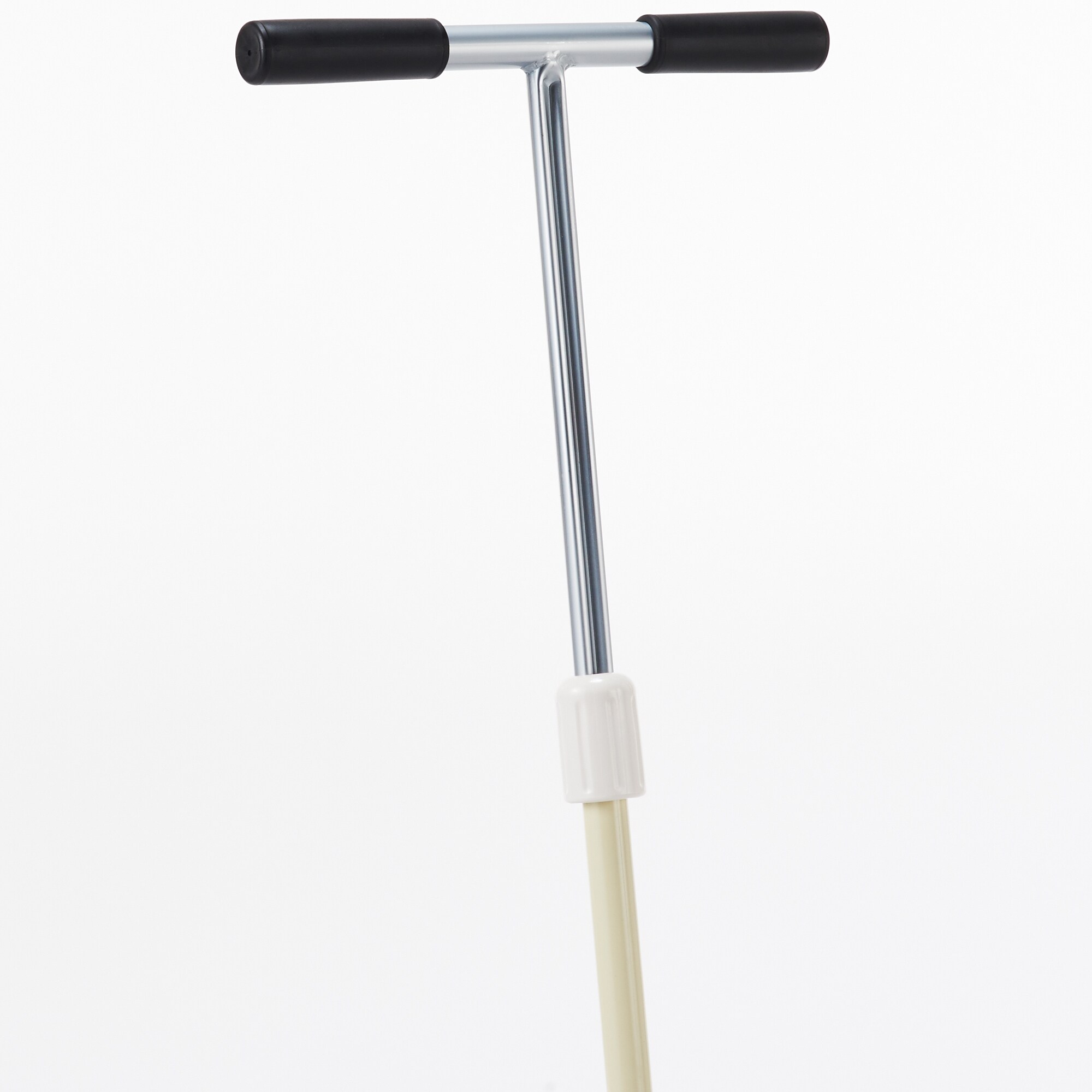 三輪車・舵取り棒付き　アイボリー