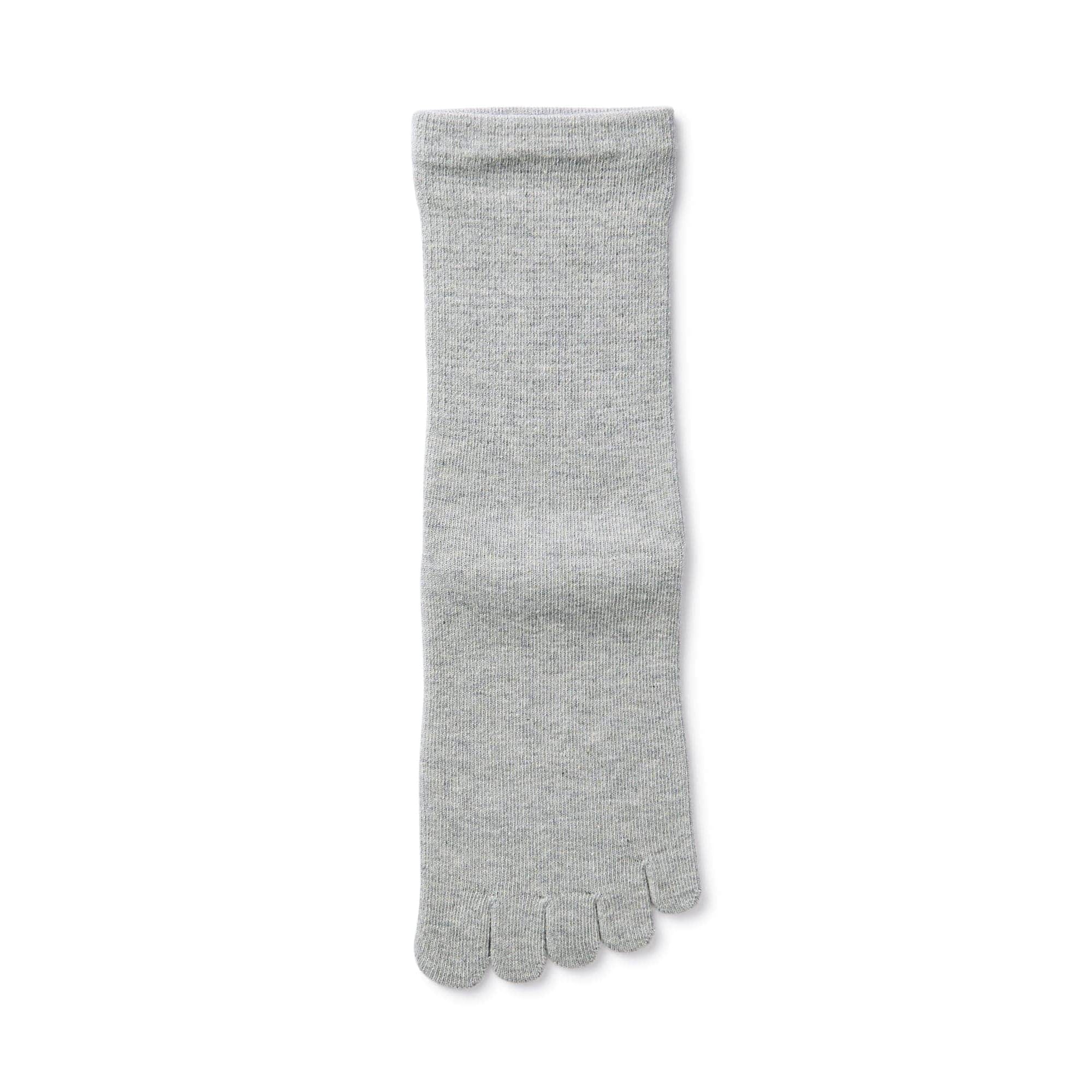 婦人　足なり直角　５本指靴下