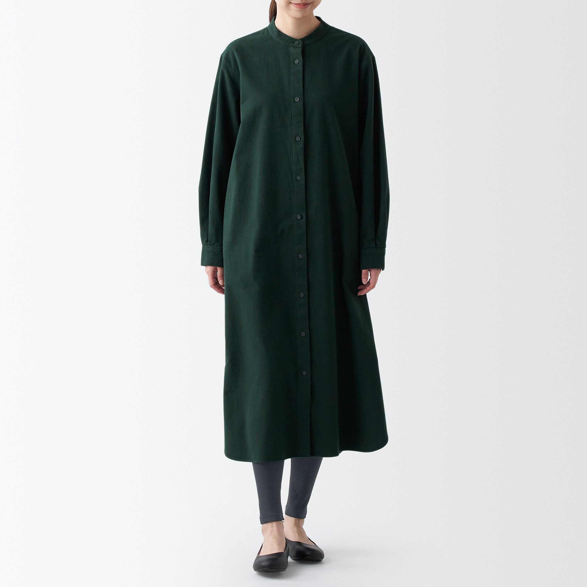 婦人　ストレッチリブ編み　レギンス（十分丈）