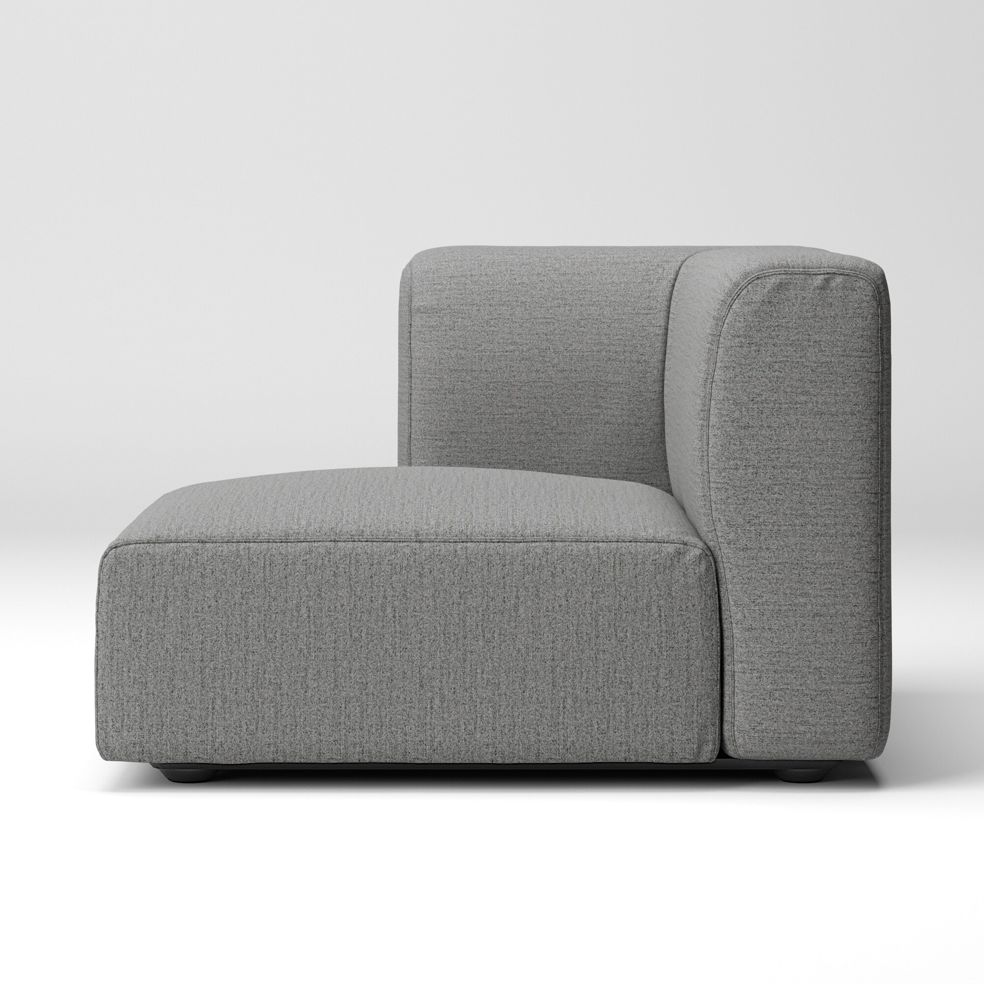 【カバー】綿帆布　ユニットソファ　ハーフアーム付　大（右）用カバー