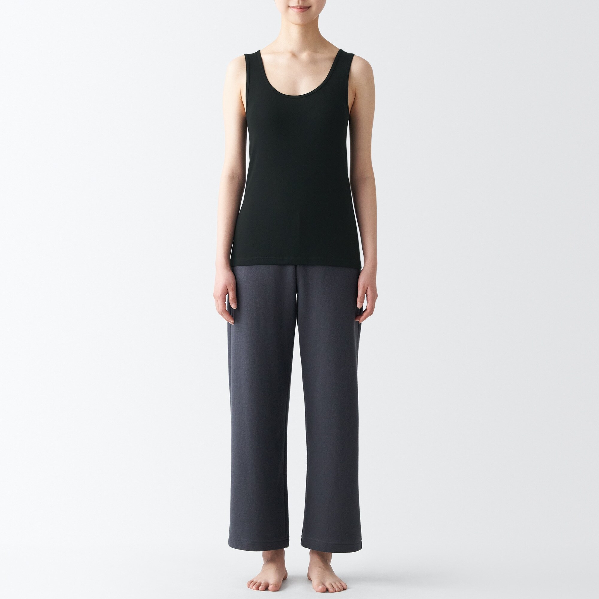 フライス編みタンクトップ