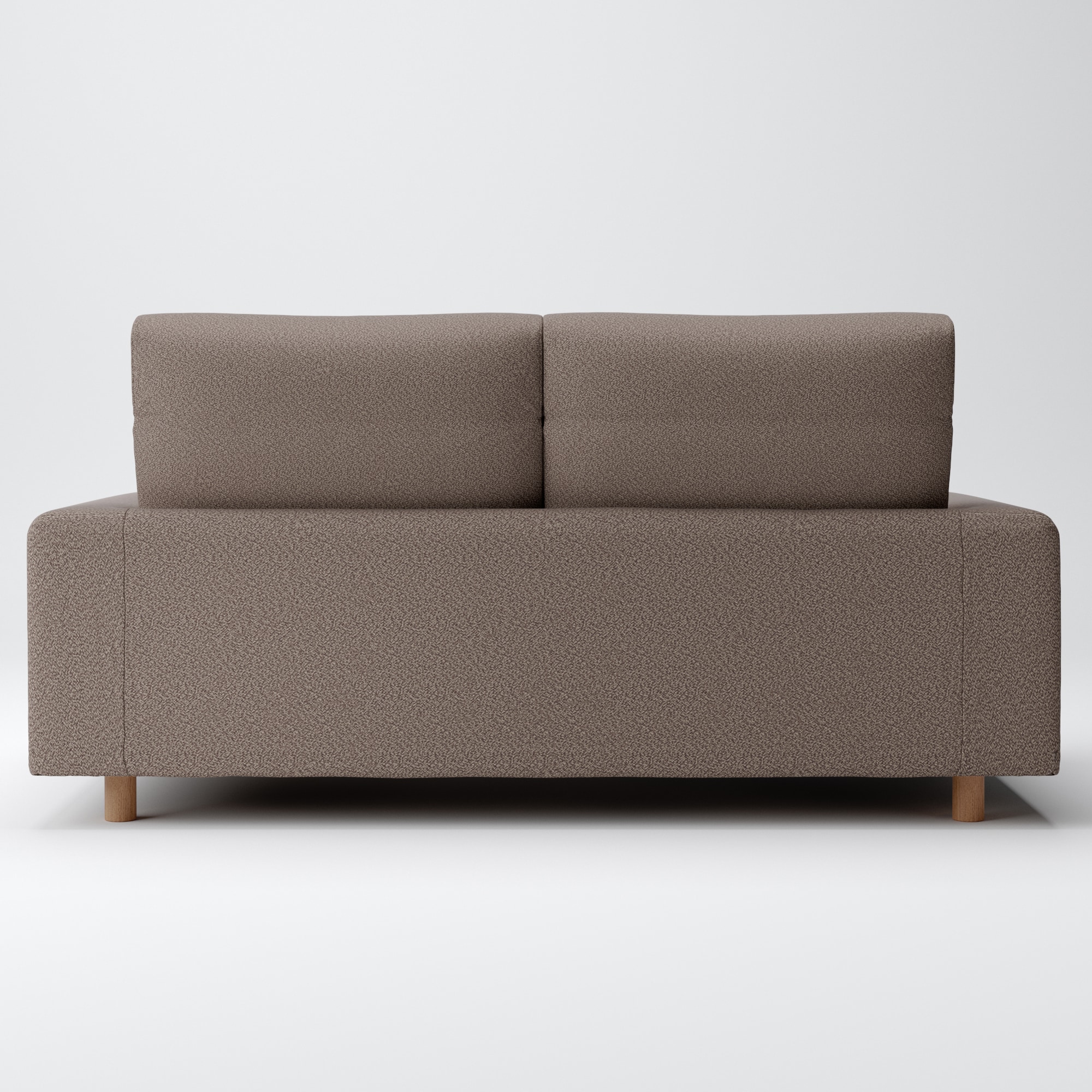 【カバー】綿太番手ソファ本体２．５シーターフェザーポケットコイルハイバックカバー