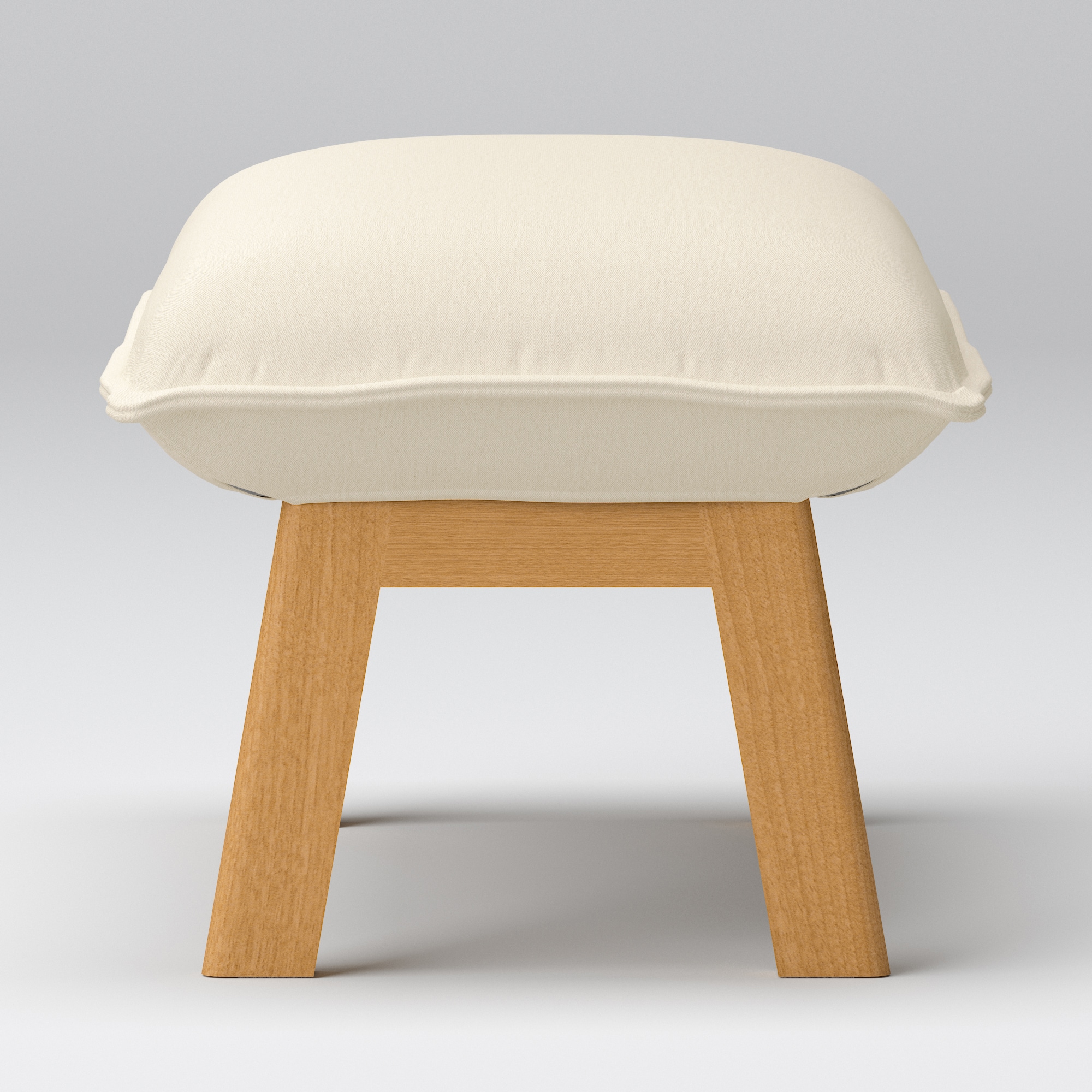 【カバー】洗いざらしの綿帆布ハイバックリクライニングソファ・オットマン用カバー