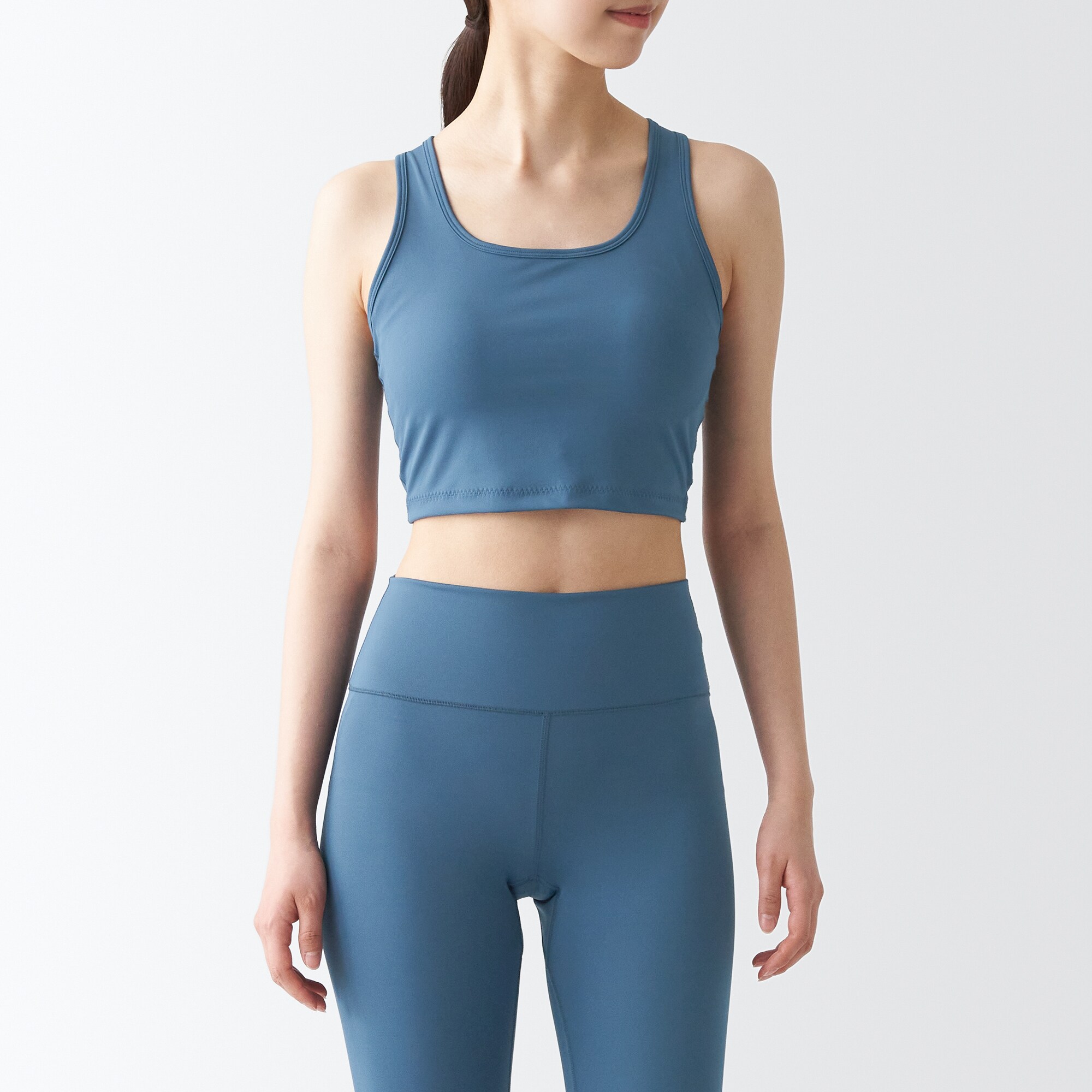 ＵＶカット乾きやすいハーフトップブラジャー