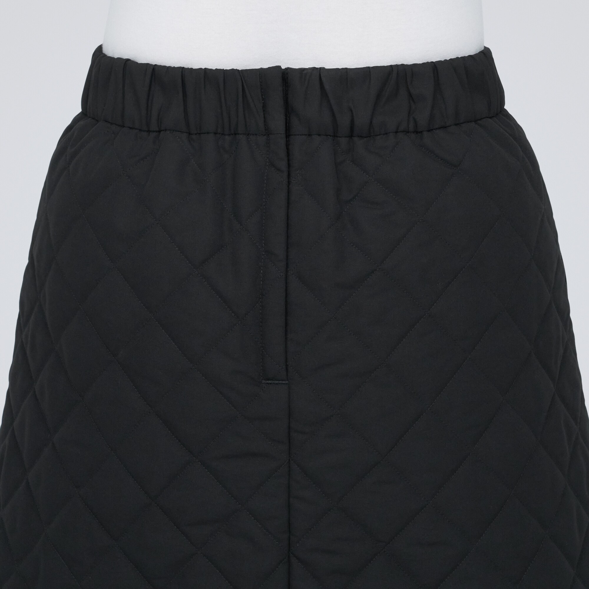 洗える　キルティングミニスカート