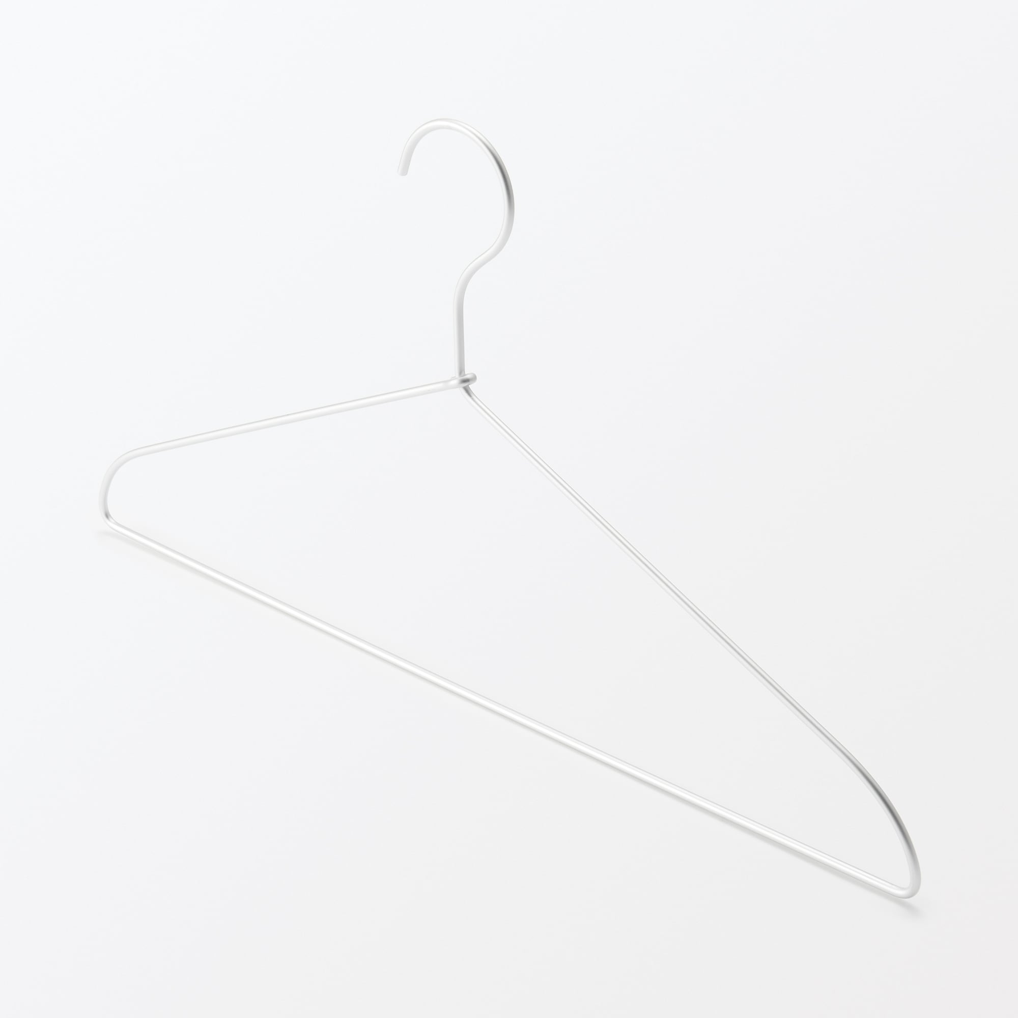 アルミ洗濯用ハンガー　約幅４５ｃｍ／３本組