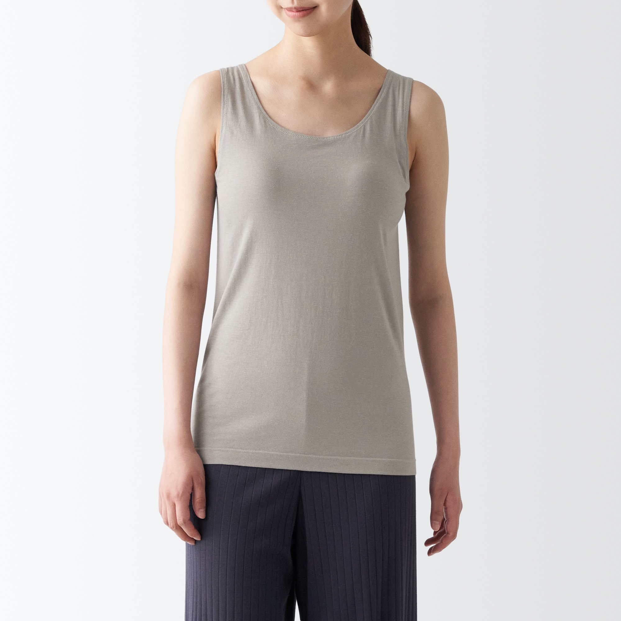 あったか綿　ブラタンクトップ