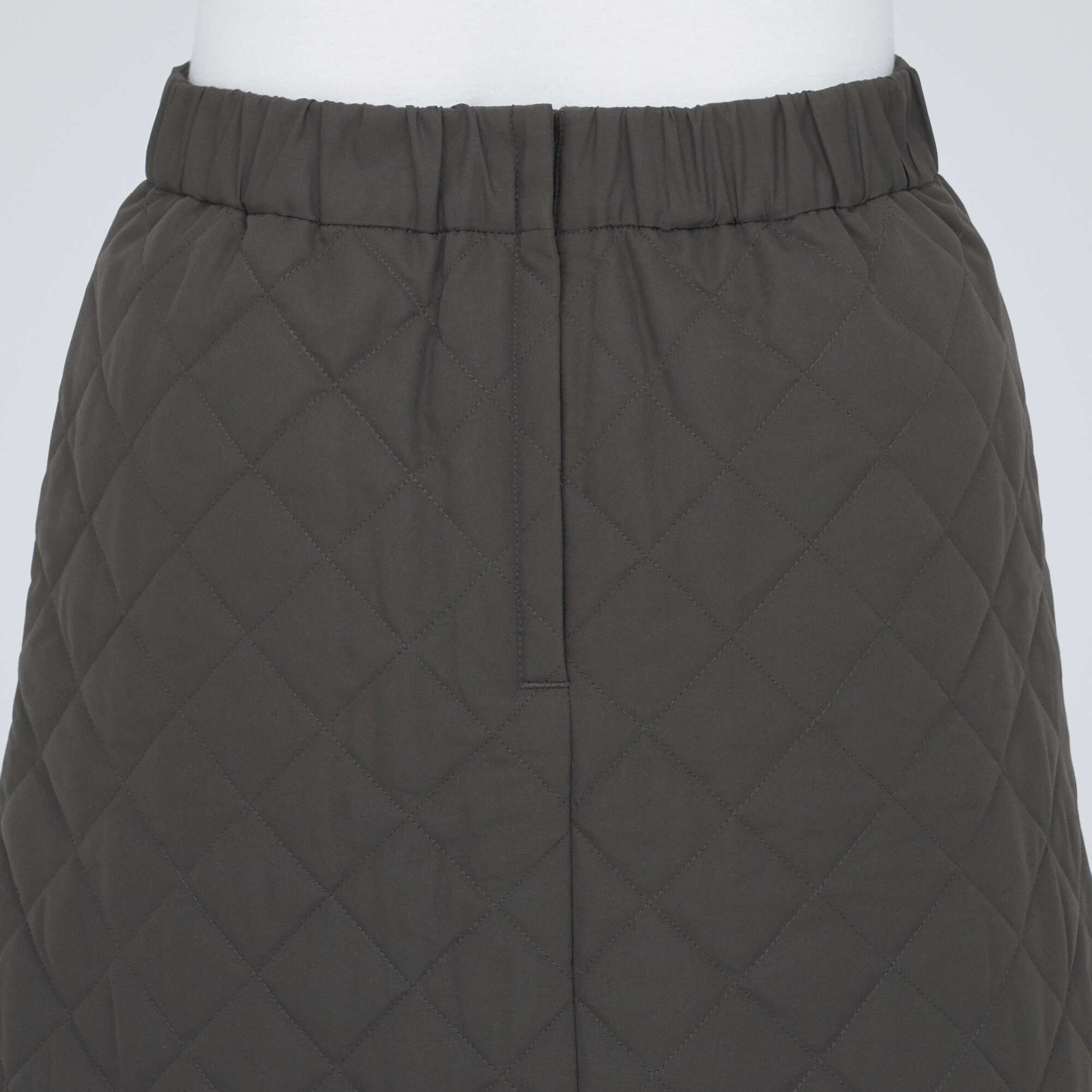 洗える　キルティングミニスカート