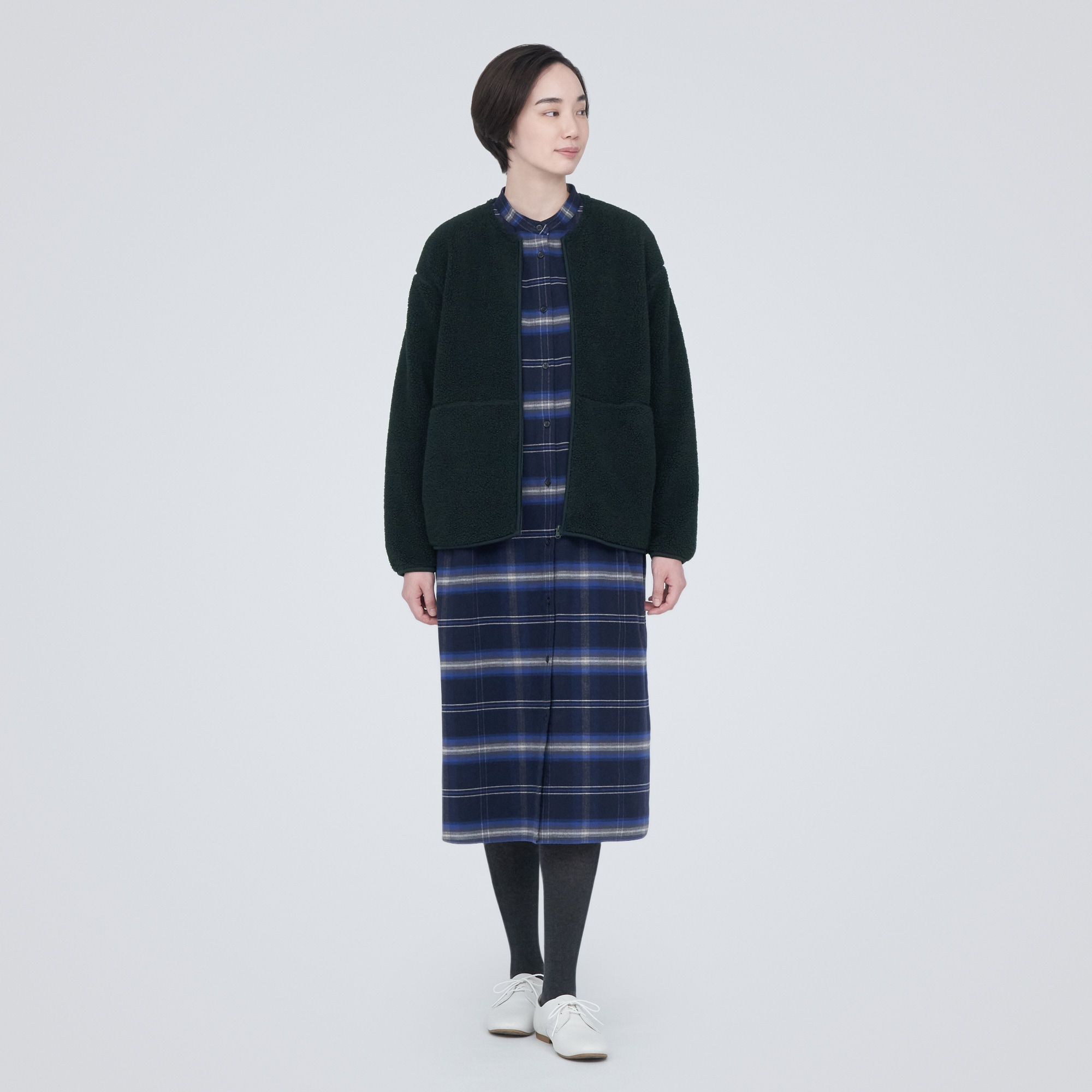 ボアフリースジャケット