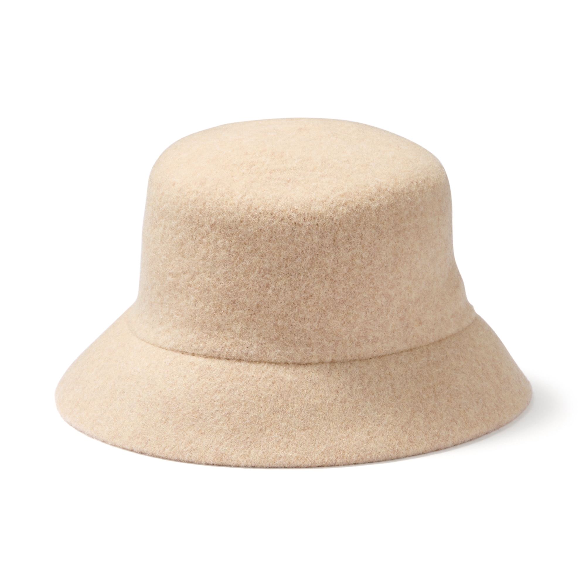 ウールメルトン　バケットハット