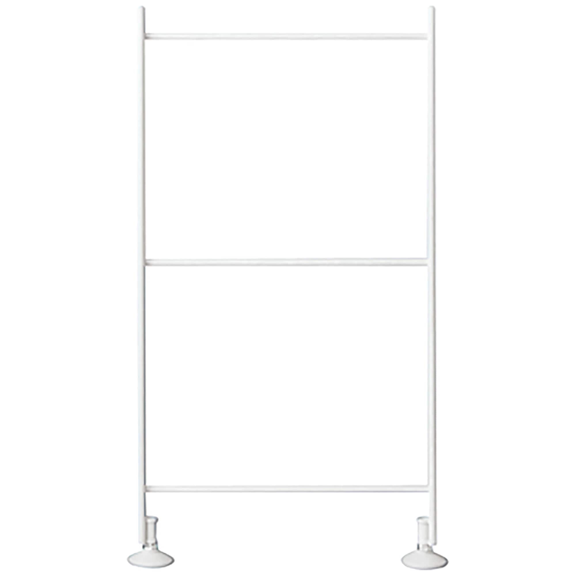 スチールユニットシェルフ・奥行２５ｃｍタイプ・追加用帆立・ミニ・ライトグレー