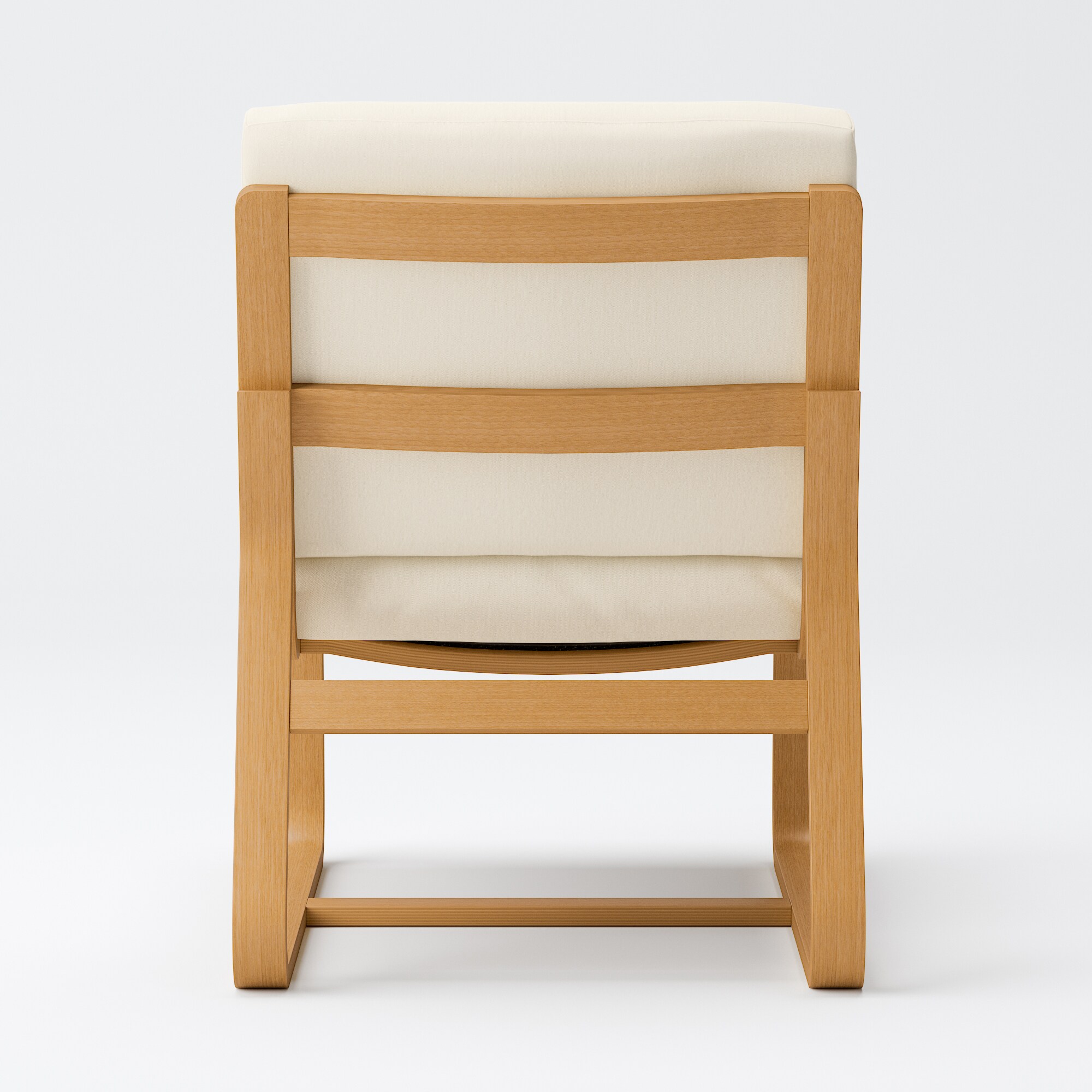 【カバー】リビングでもダイニングでもつかえる　洗いざらしの綿帆布　ソファチェア用カバー