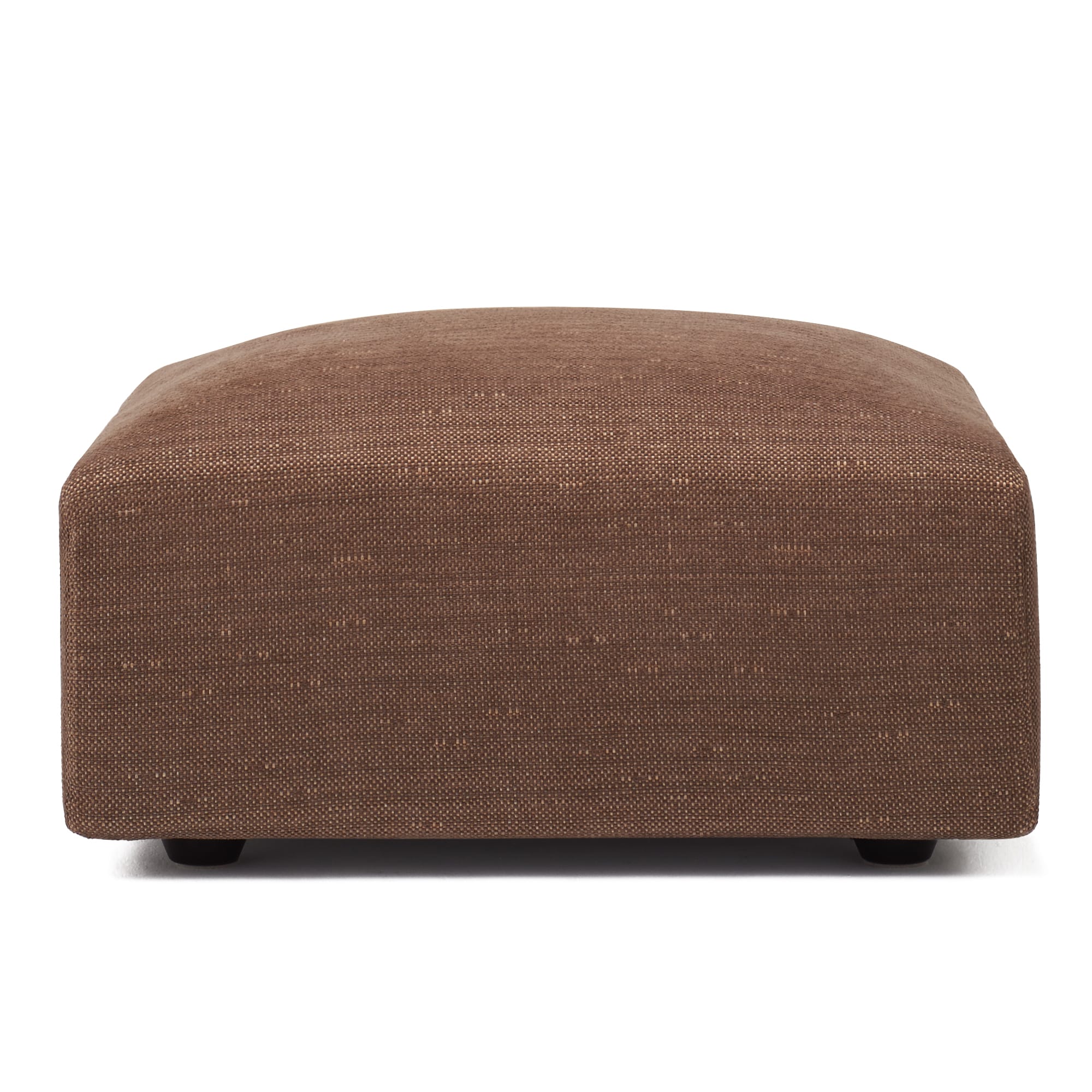 【カバー】綿ポリエステル変り織ユニットソファオットマン・大・幅７７ｃｍ用カバー／ＢＲ