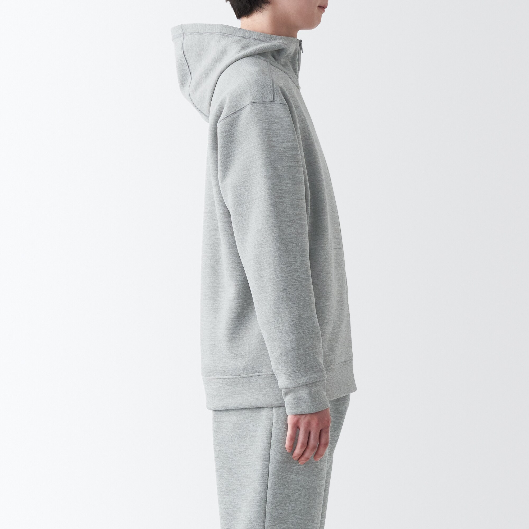 ＵＶカット乾きやすいスウェットフルジップパーカ