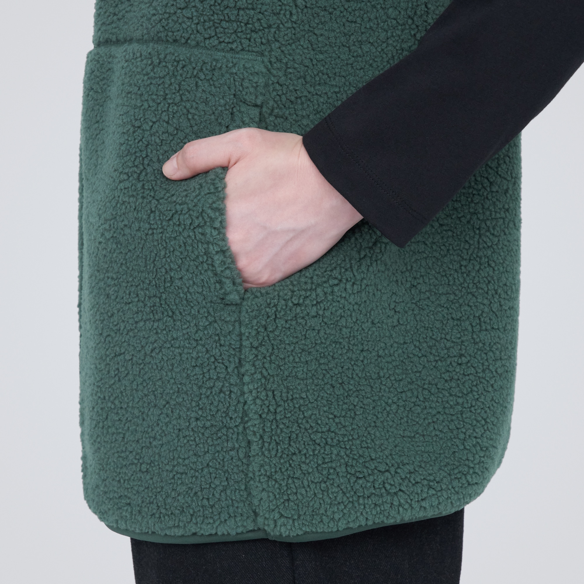 ボアフリースベスト