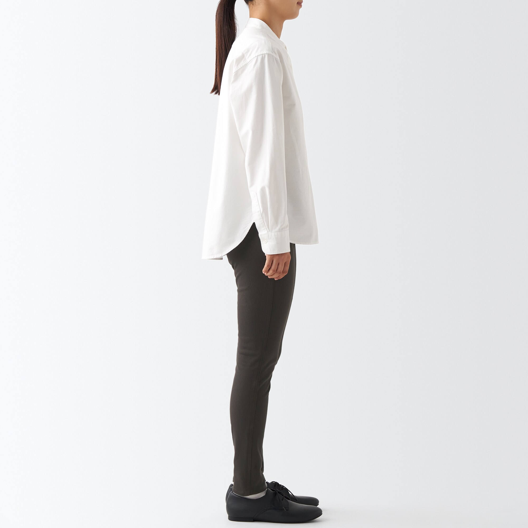 ストレッチ裏起毛レギンスパンツ