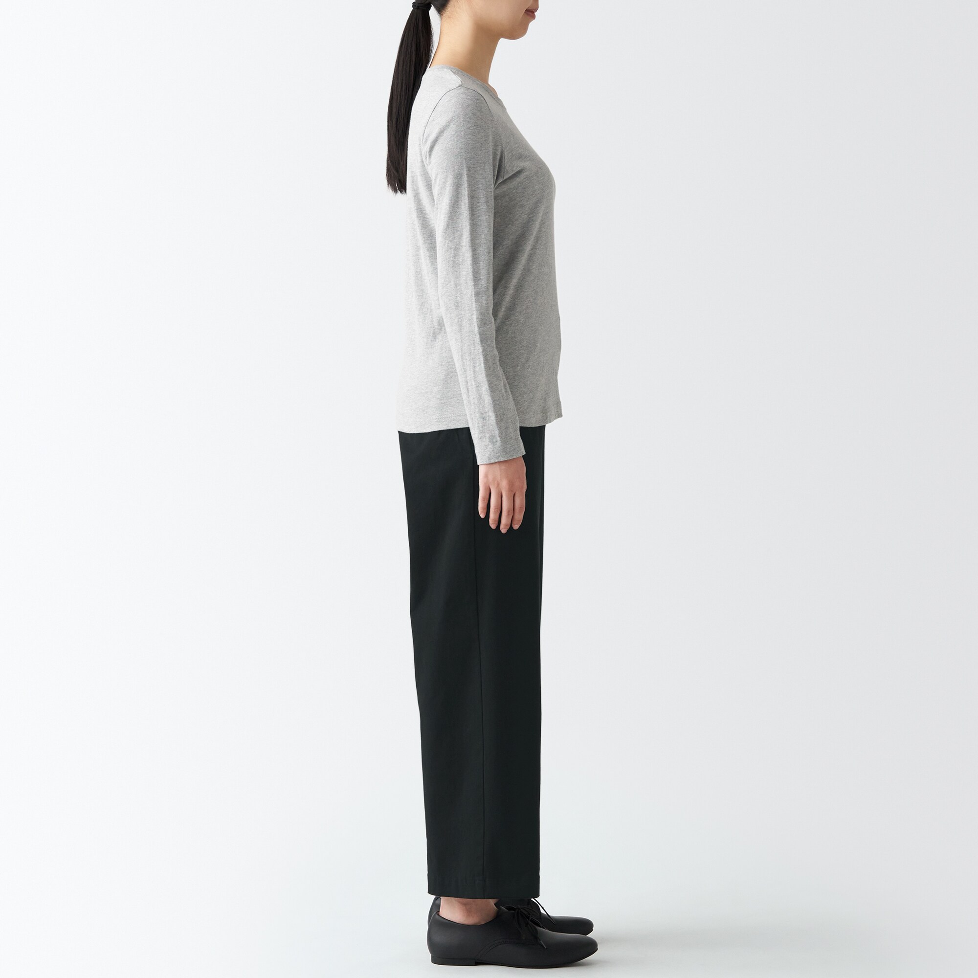 縦横ストレッチチノワイドパンツ（股下６６～７０ｃｍ）旧サイズ対応・数量限定