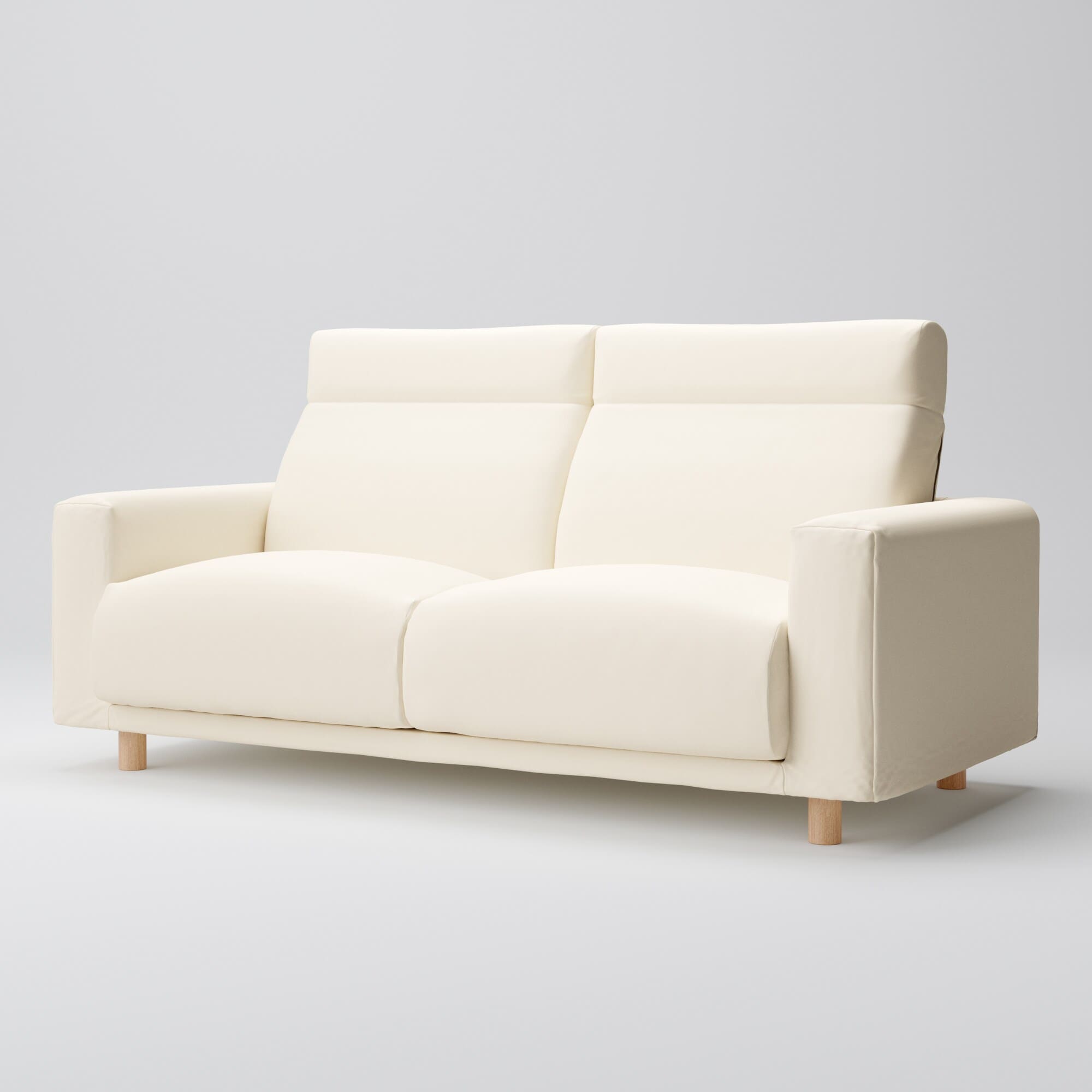 ソファ本体・２．５シーター・フェザー・ポケットコイル・ハイバックタイプ（カバー別売り）