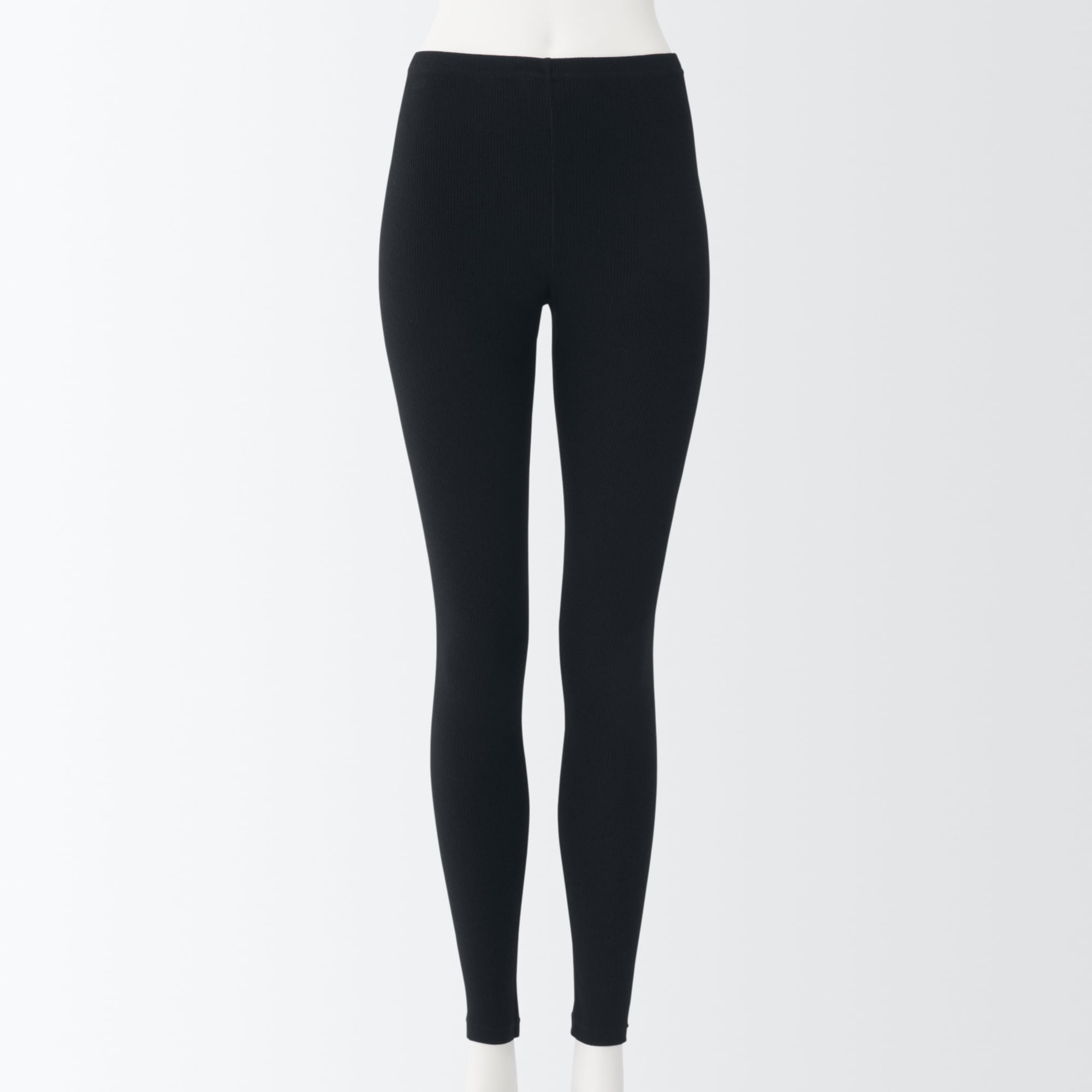 婦人　ストレッチリブ編み　レギンス（十分丈）