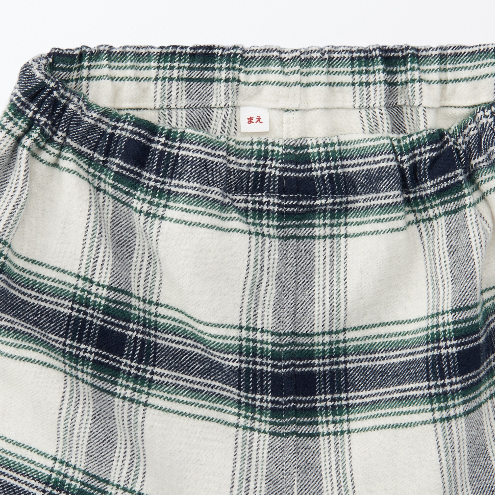 脇に縫い目のない　フランネル　パジャマ（キッズ）