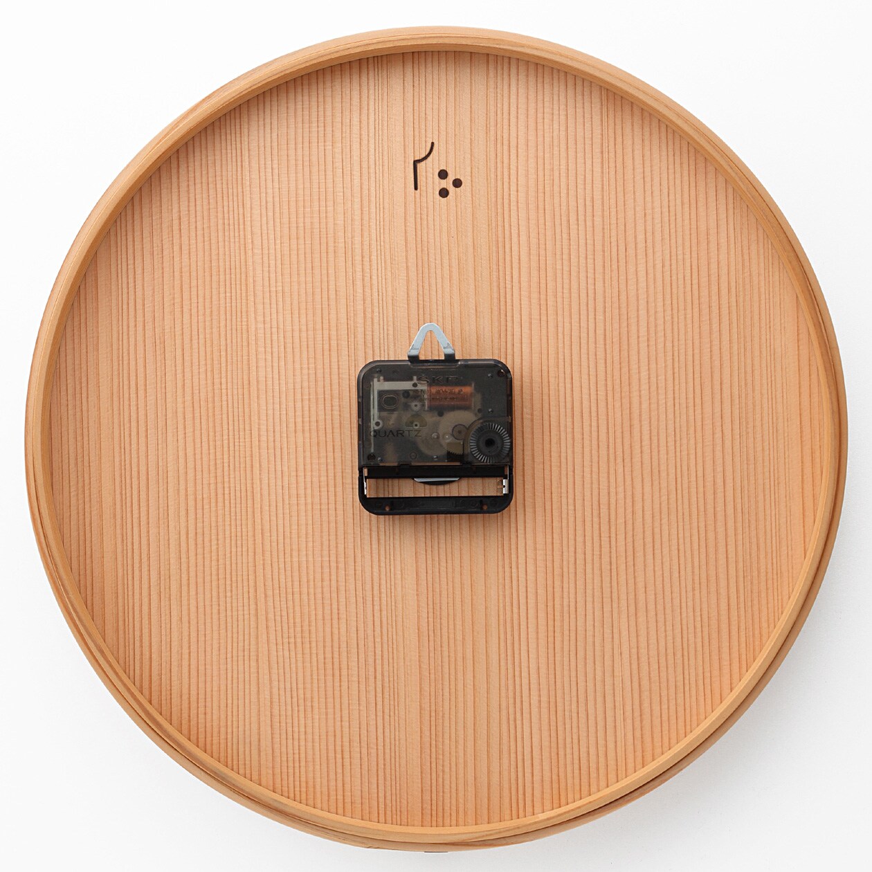 曲げわっぱの時計　Wa CLOCK