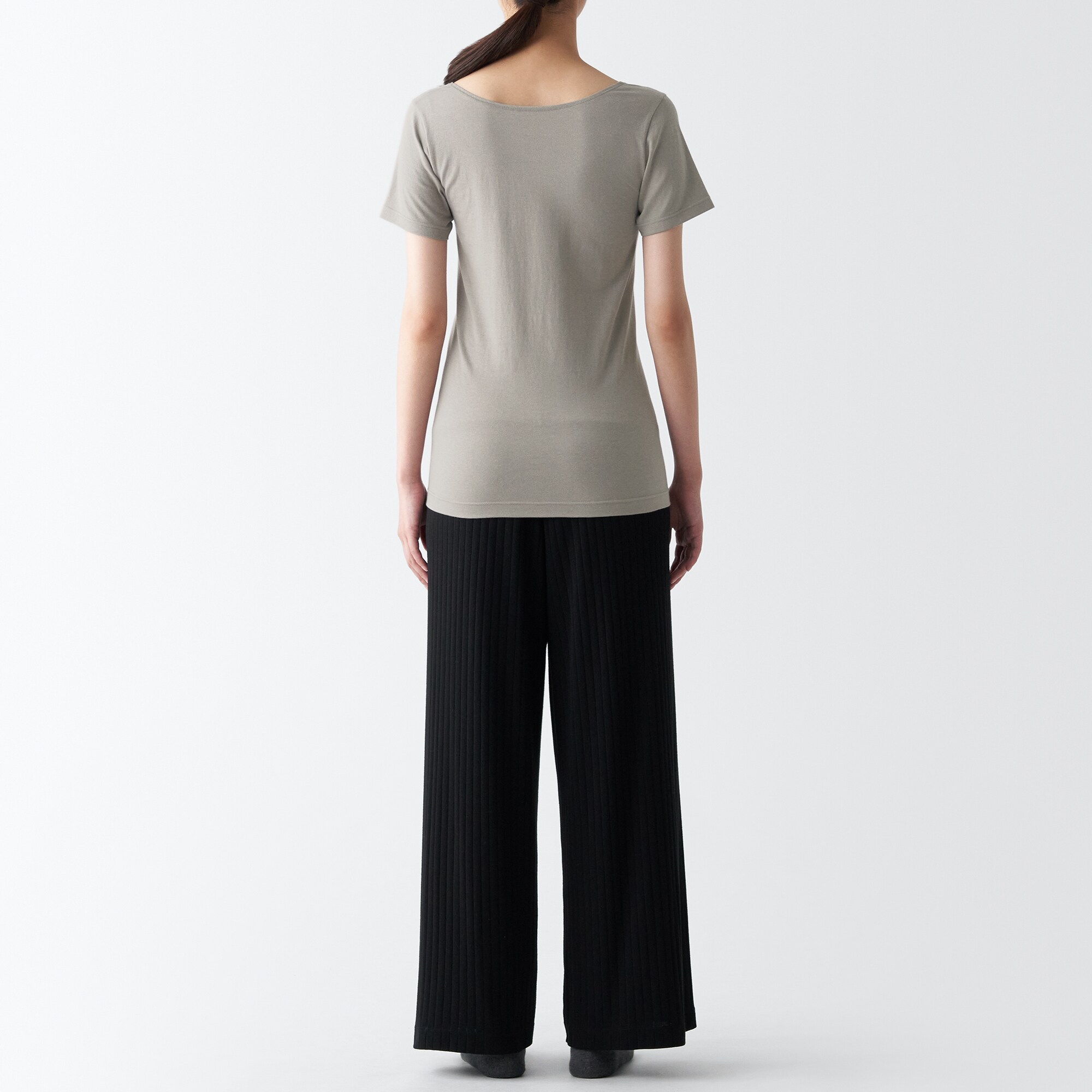 あったか綿　クルーネック半袖Ｔシャツ