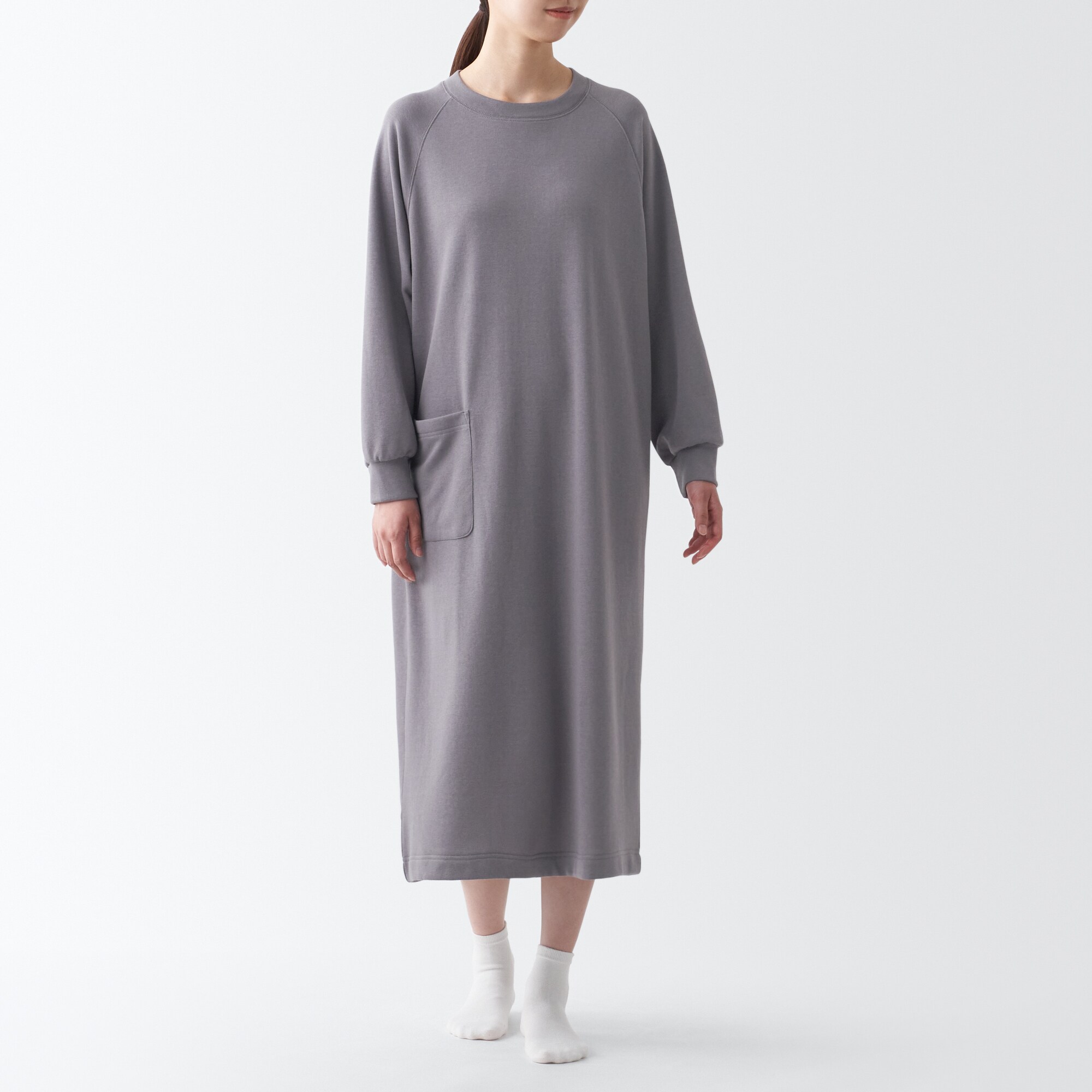 スウェットオーバーサイズワンピース