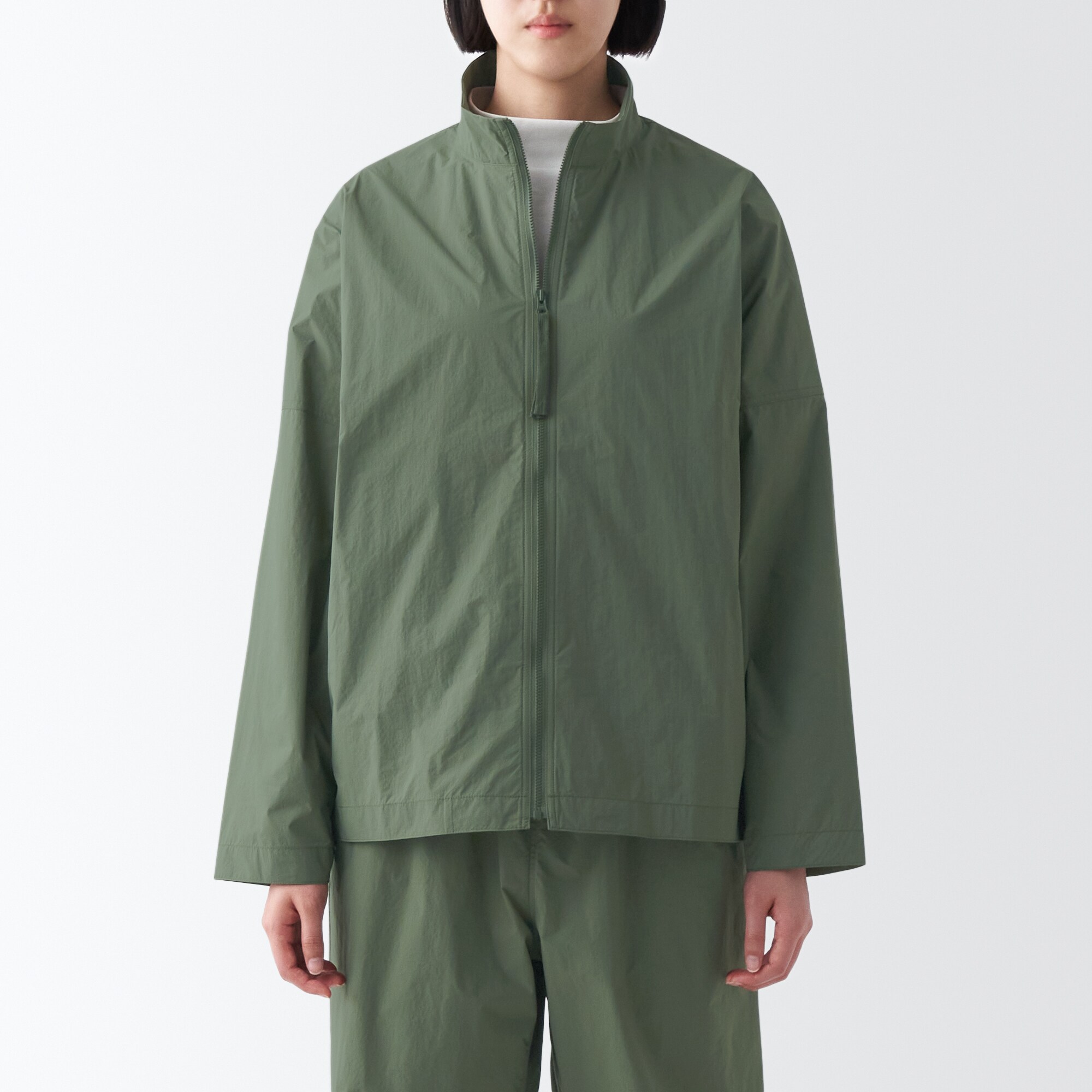 撥水防風ブルゾン