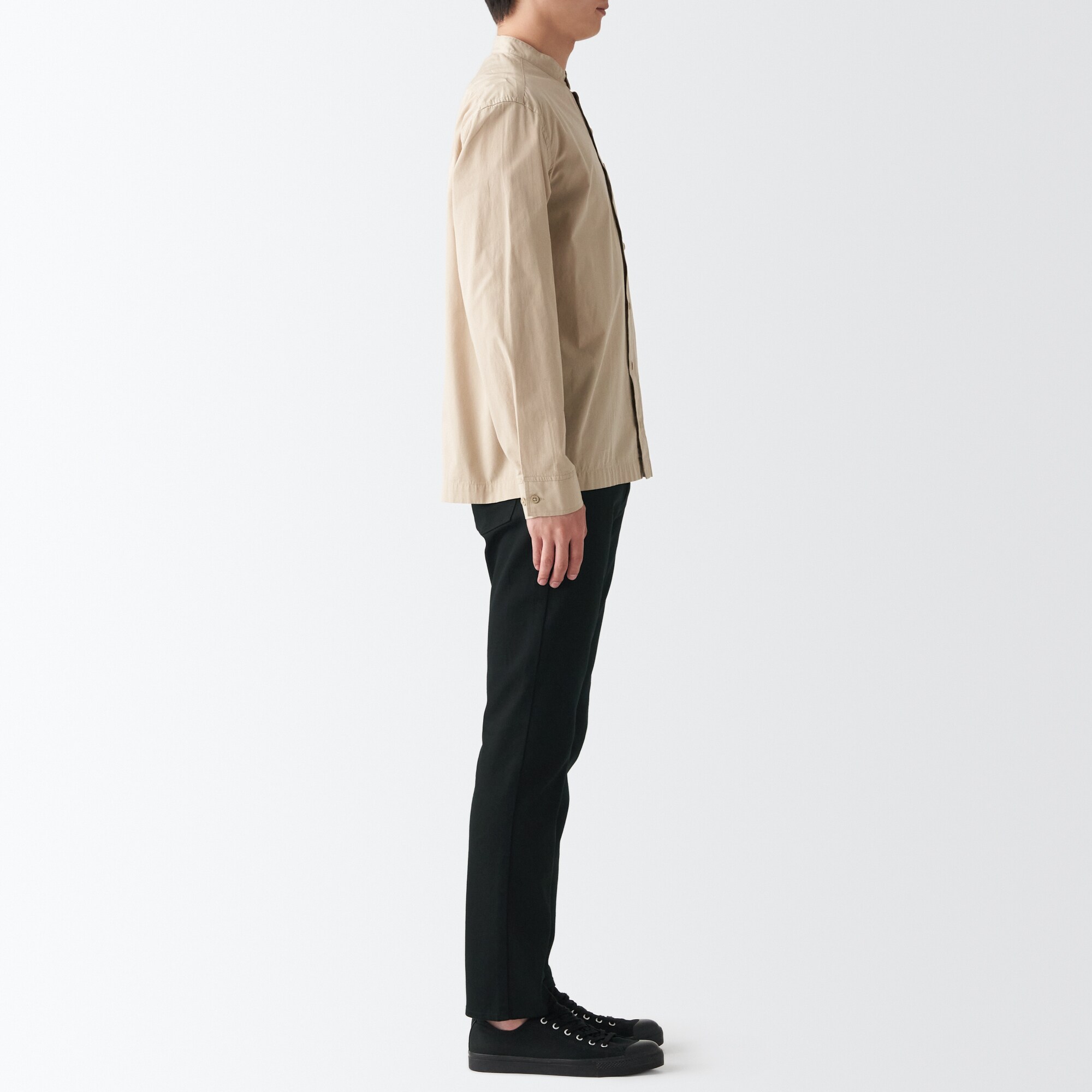 【スリム】ストレッチデニムパンツ（股下７６ｃｍ）