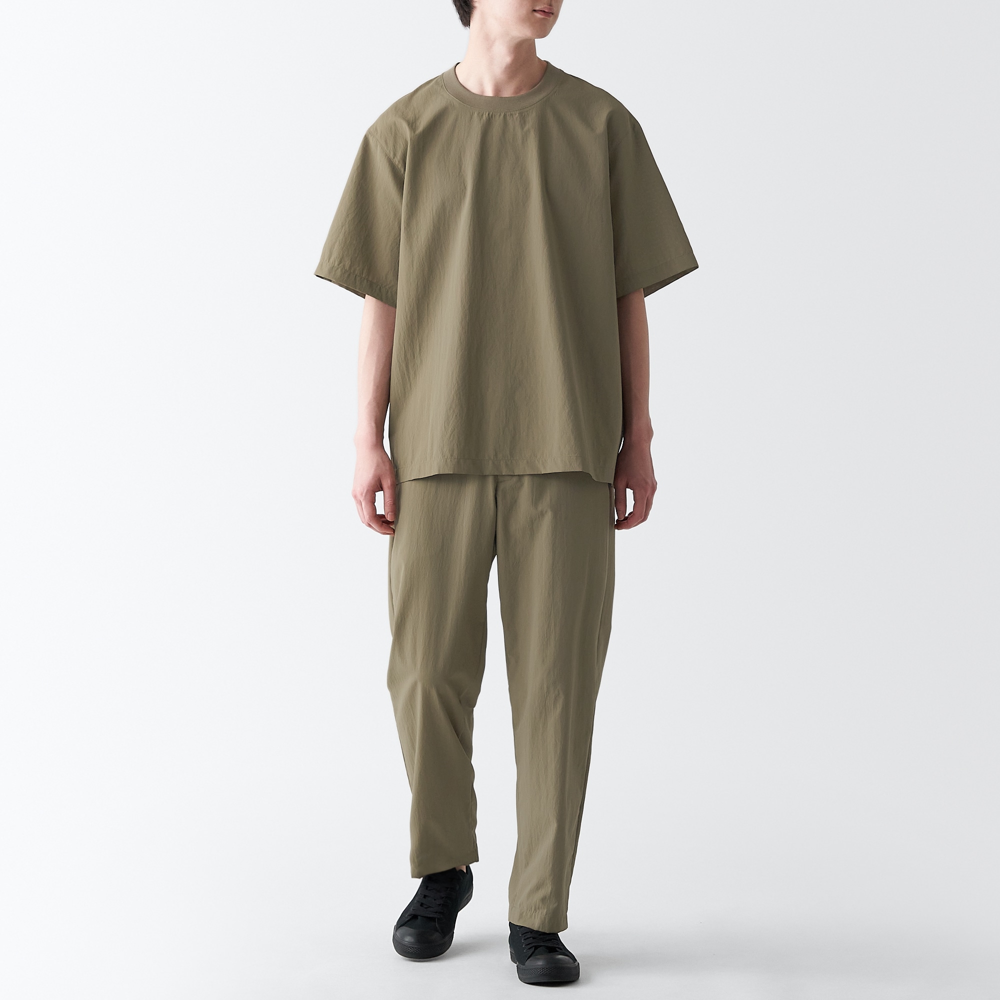 風を通すストレッチ半袖Ｔシャツ