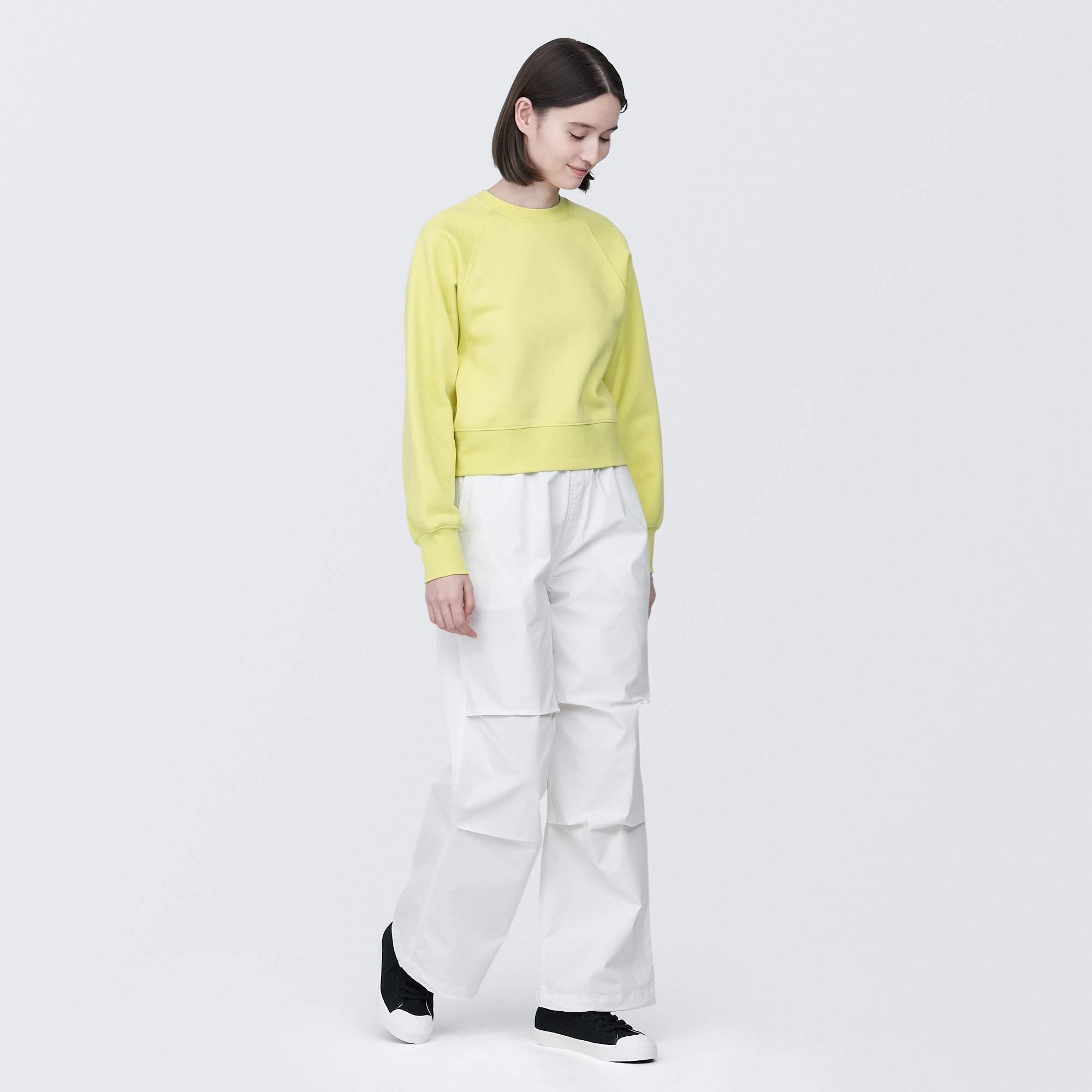 婦人　スウェットシャツ（クルーネック長袖）