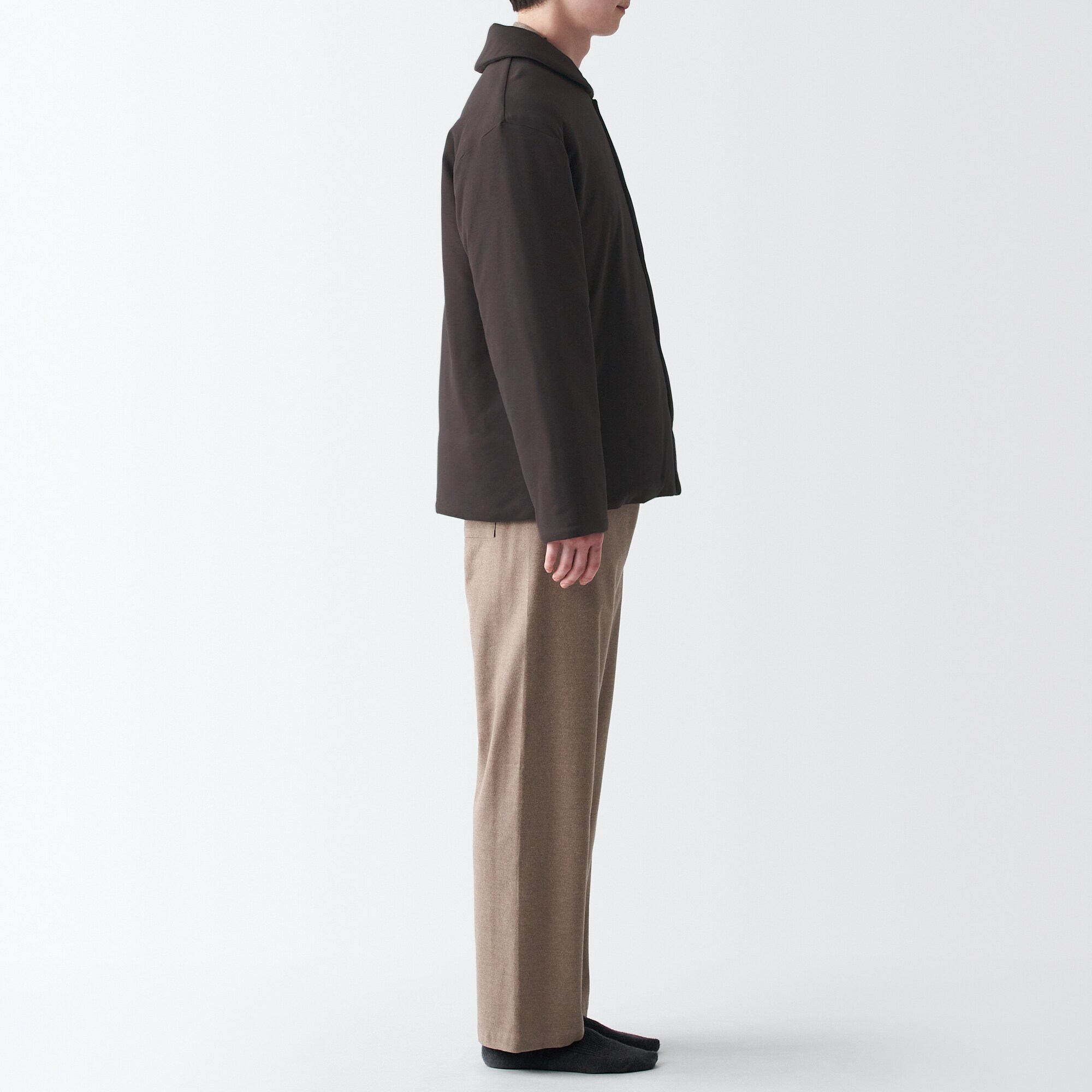 洗える　中わた　カーディガン