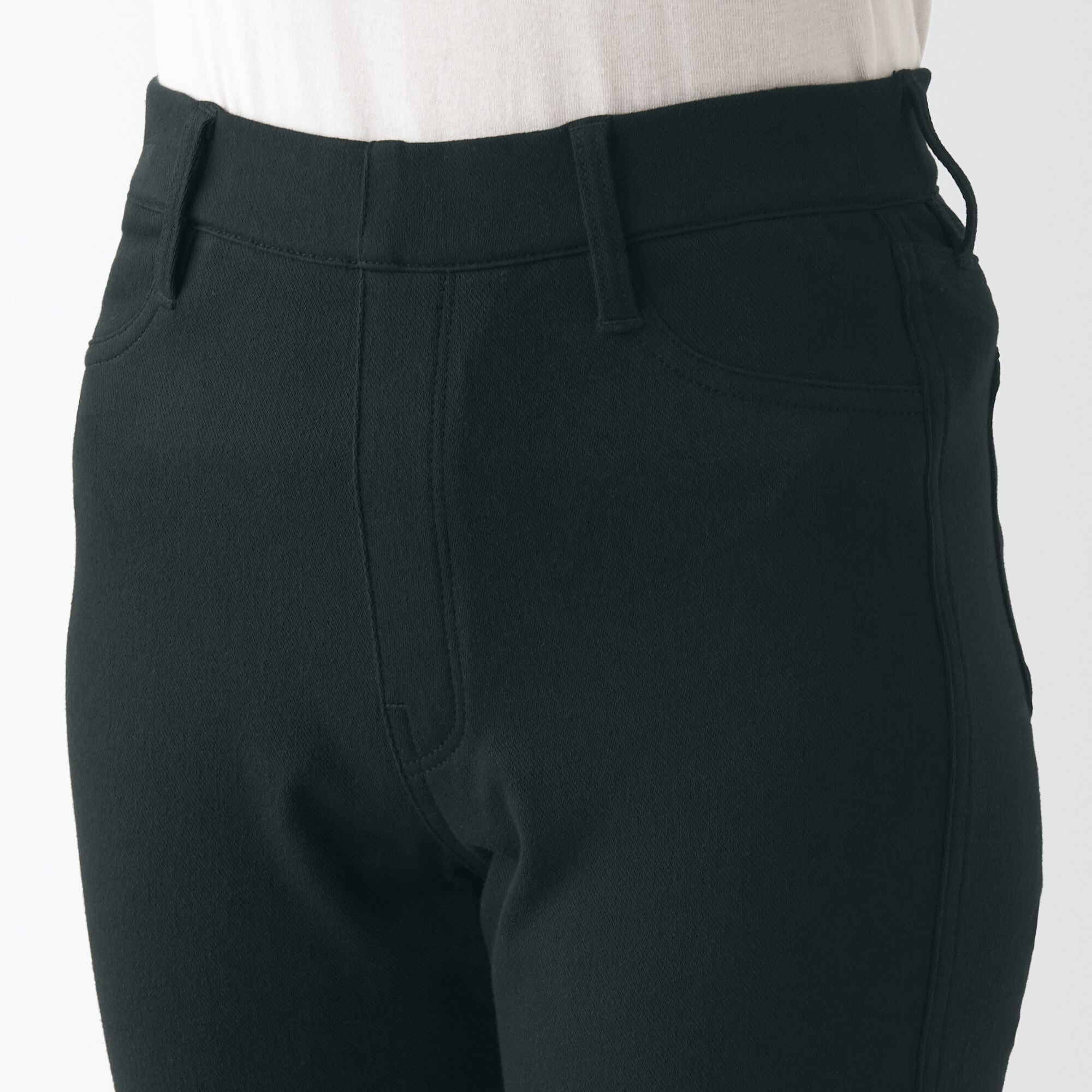 ストレッチ裏起毛レギンスパンツ