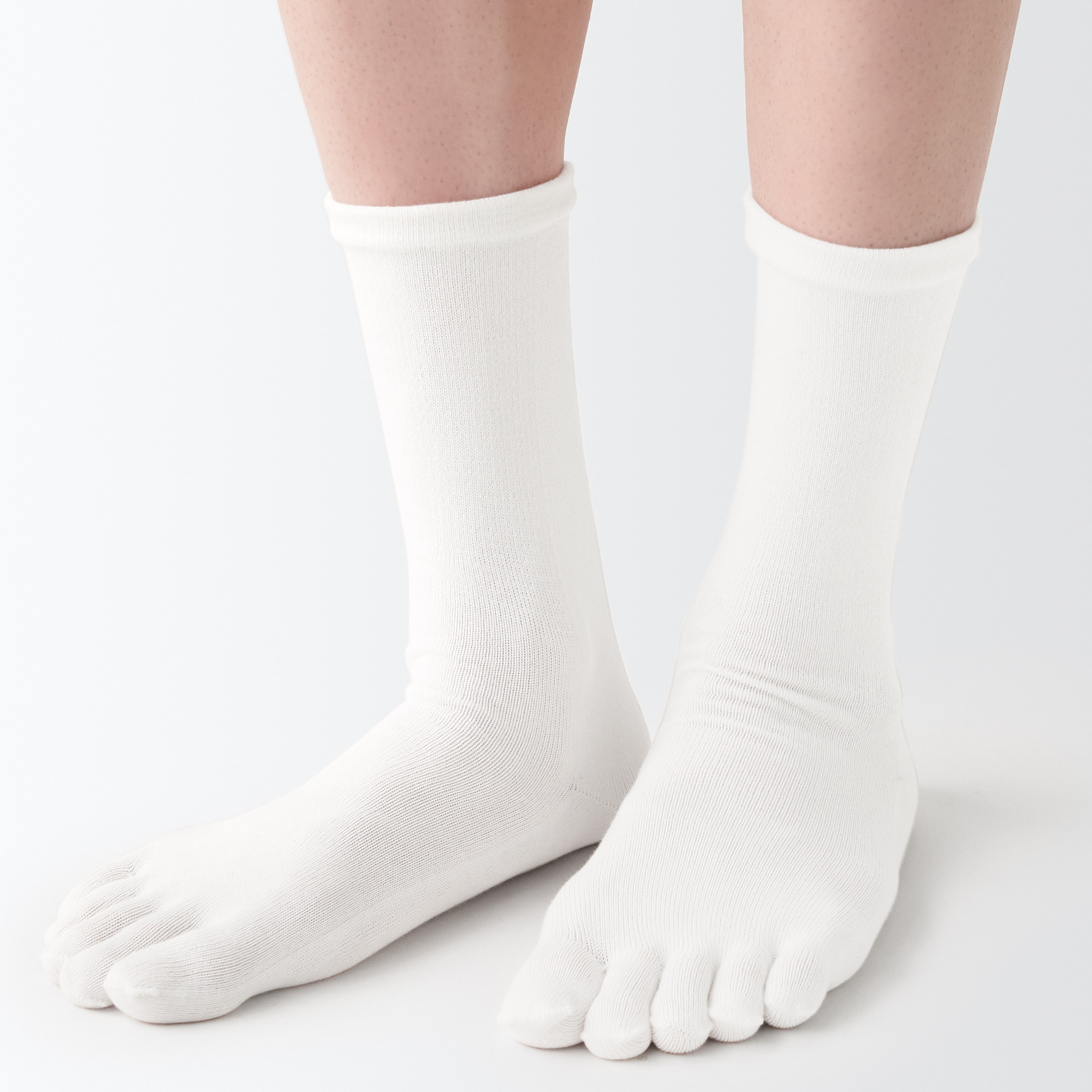 【数量限定】足なり直角　５本指靴下（紳士）