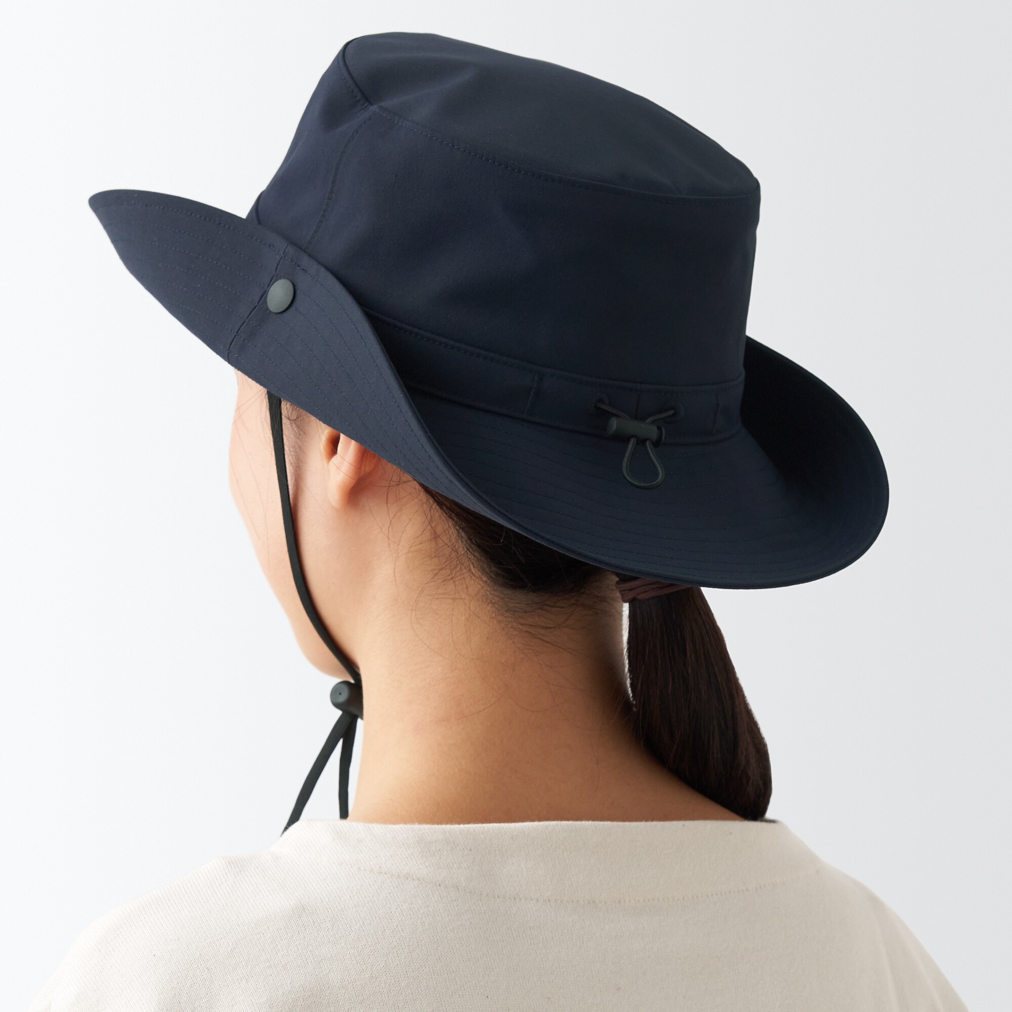 ＵＶカット　透湿撥水　防水テープ使い　サファリハット