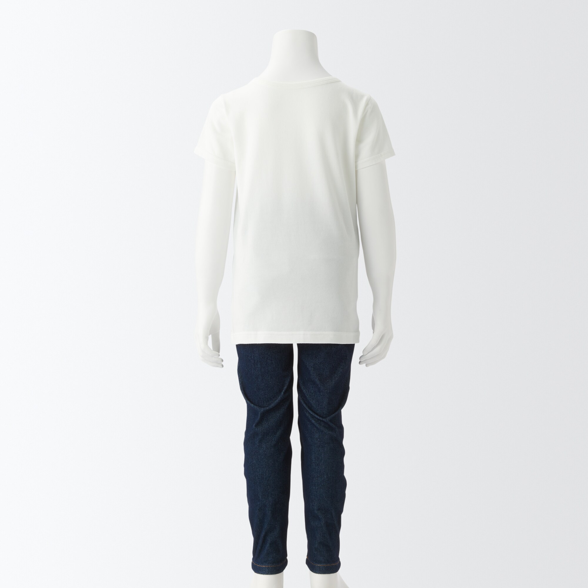 あったか綿　クルーネック半袖Ｔシャツ（キッズ）