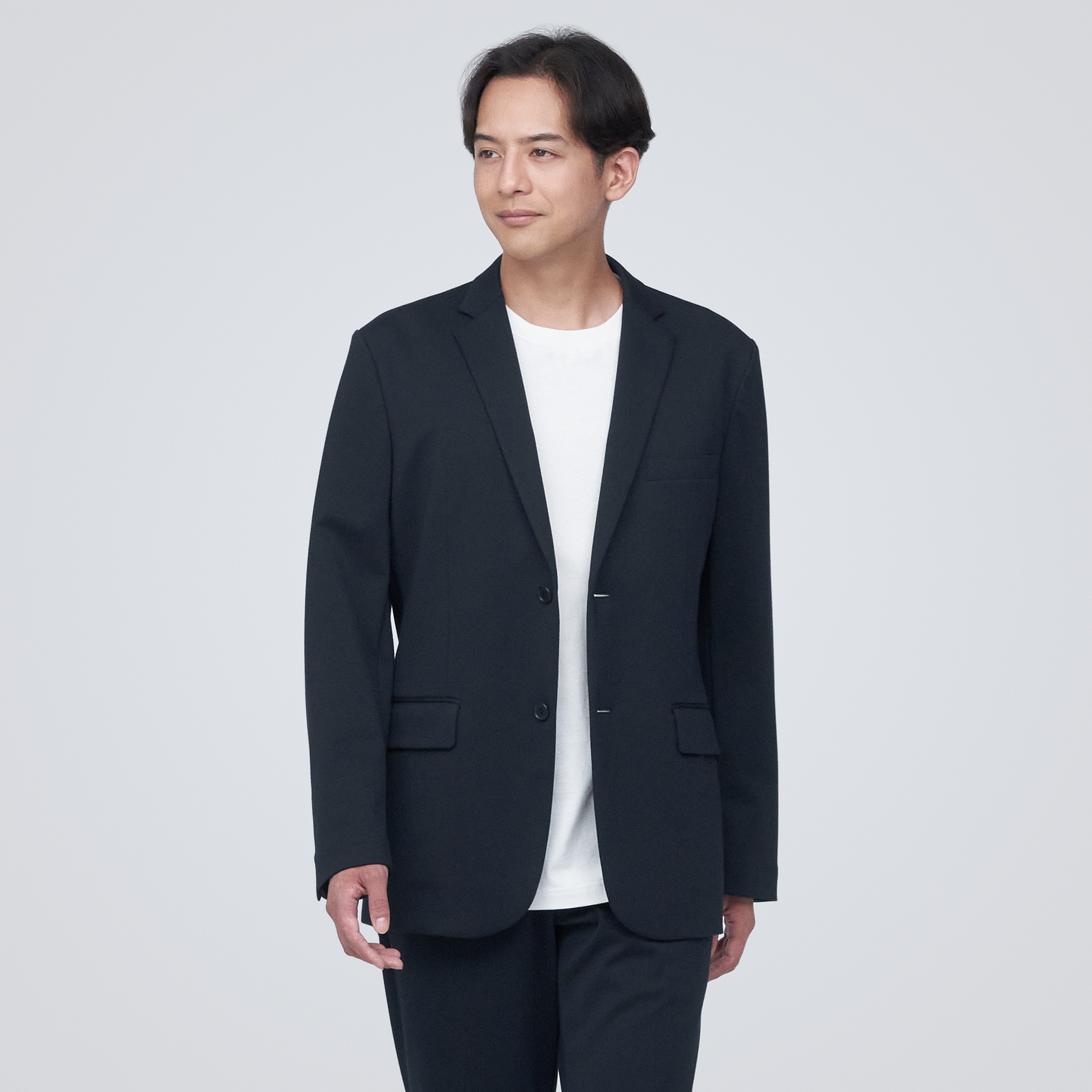 【セットアップ可能】ストレッチジャージージャケット