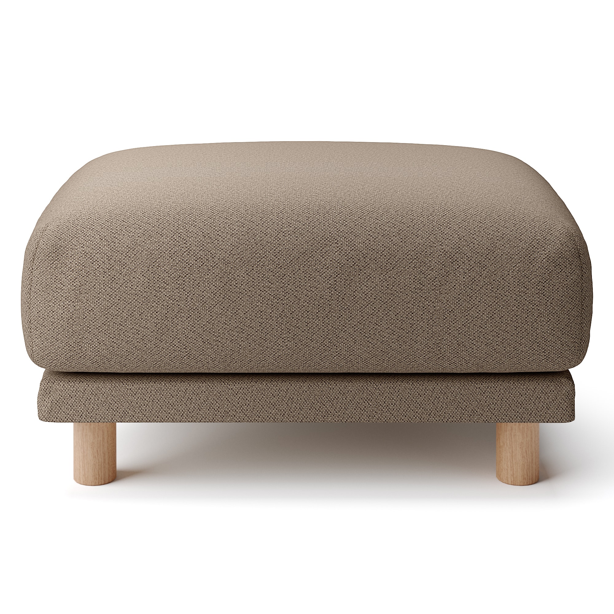 【カバー】綿太番手ソファ本体オットマン・ウレタンポケットコイル用カバー／ベージュ