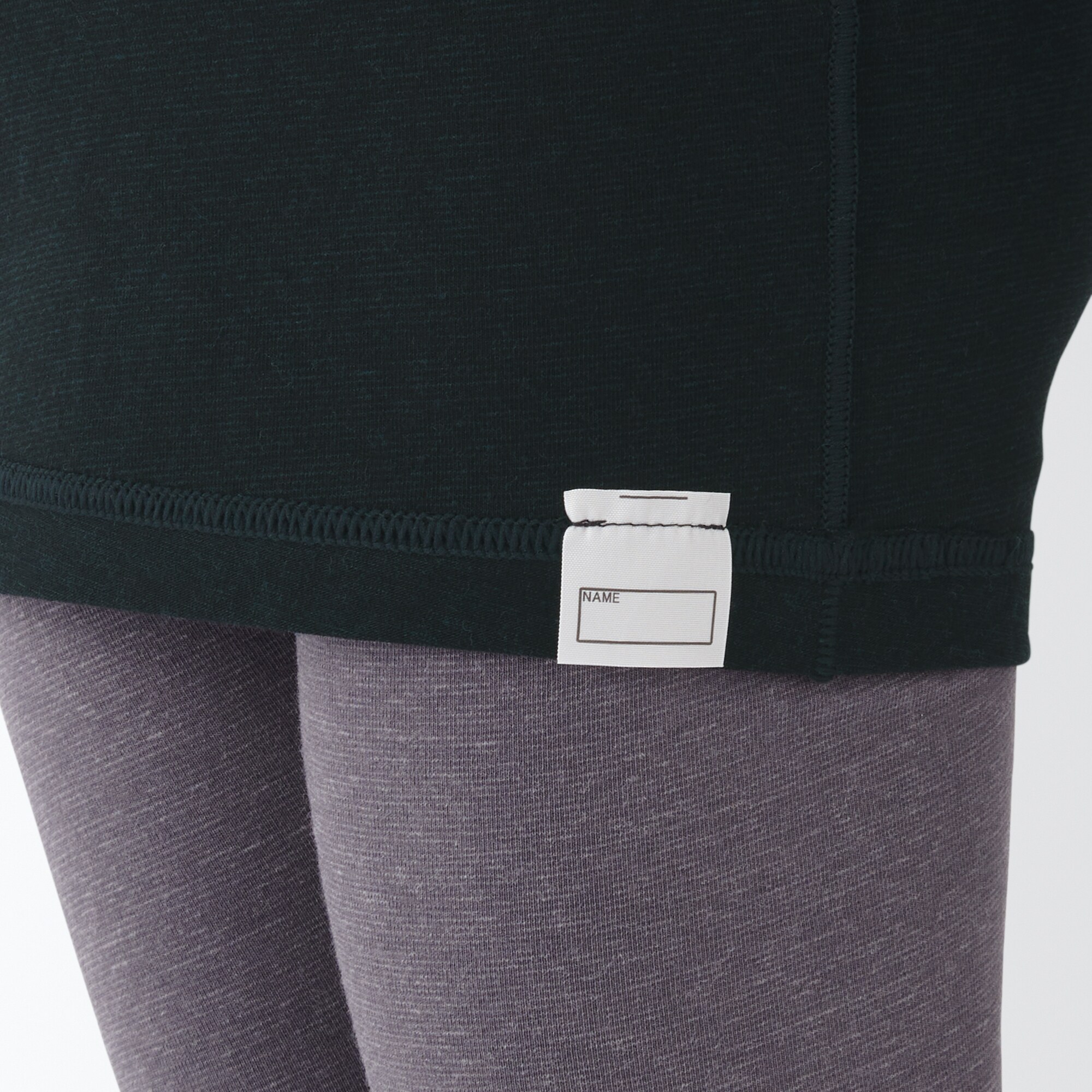 あったか綿　クルーネック長袖Ｔシャツ（ベビー）