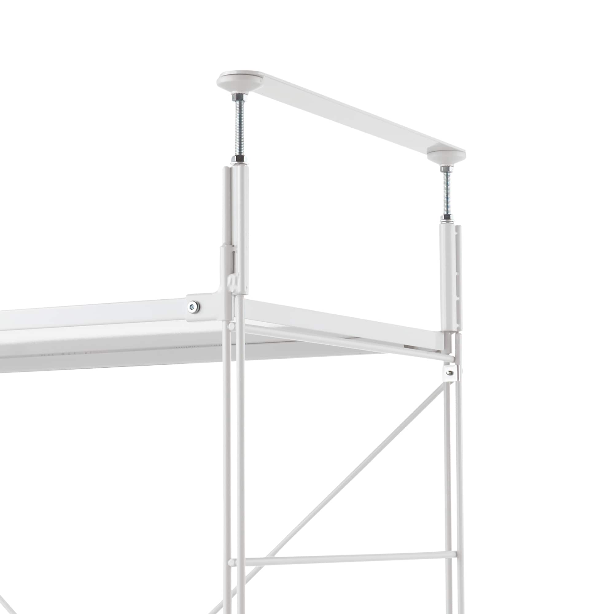 スチールユニットシェルフ用つっぱりパーツ・ライトグレー