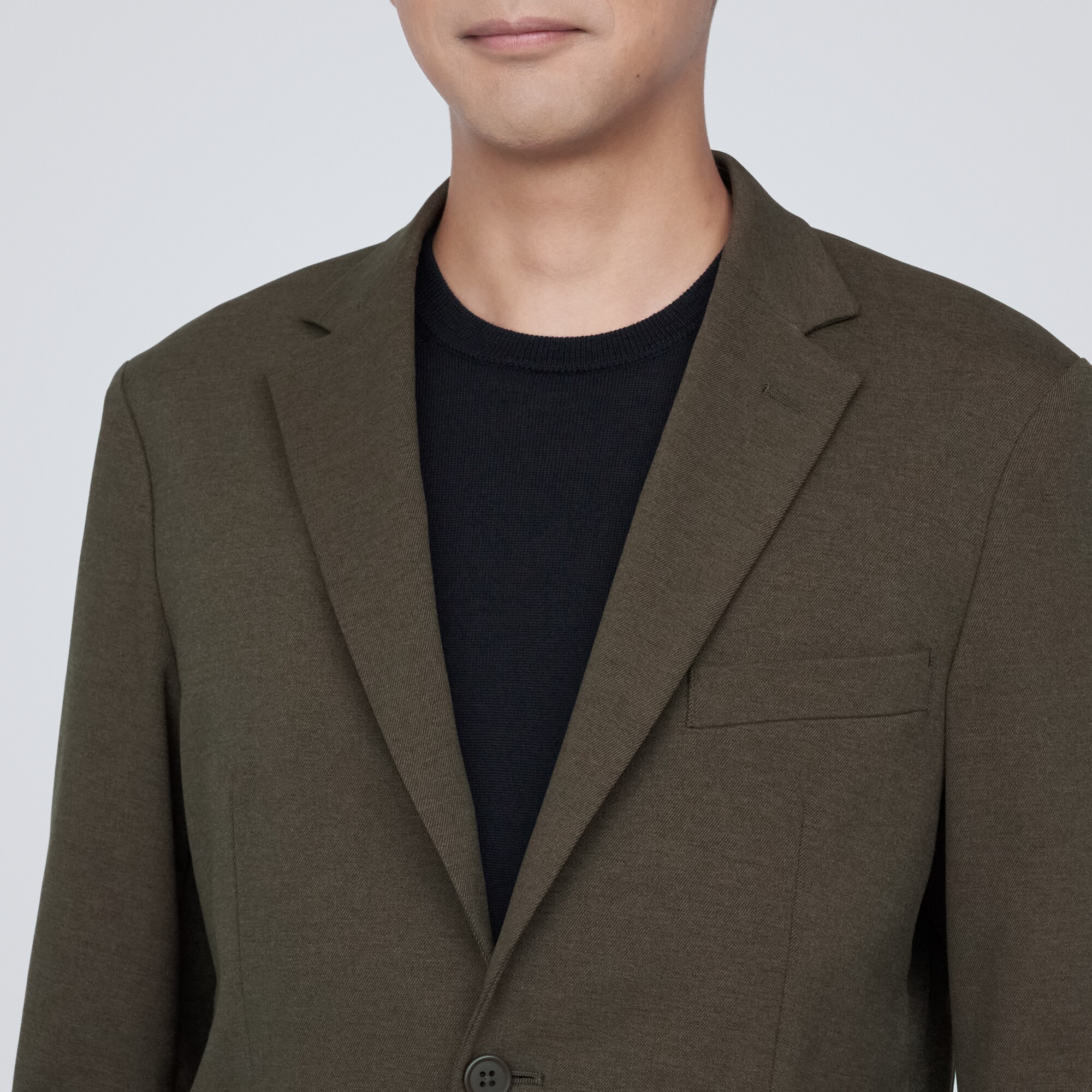 【セットアップ可能】起毛ストレッチジャケット