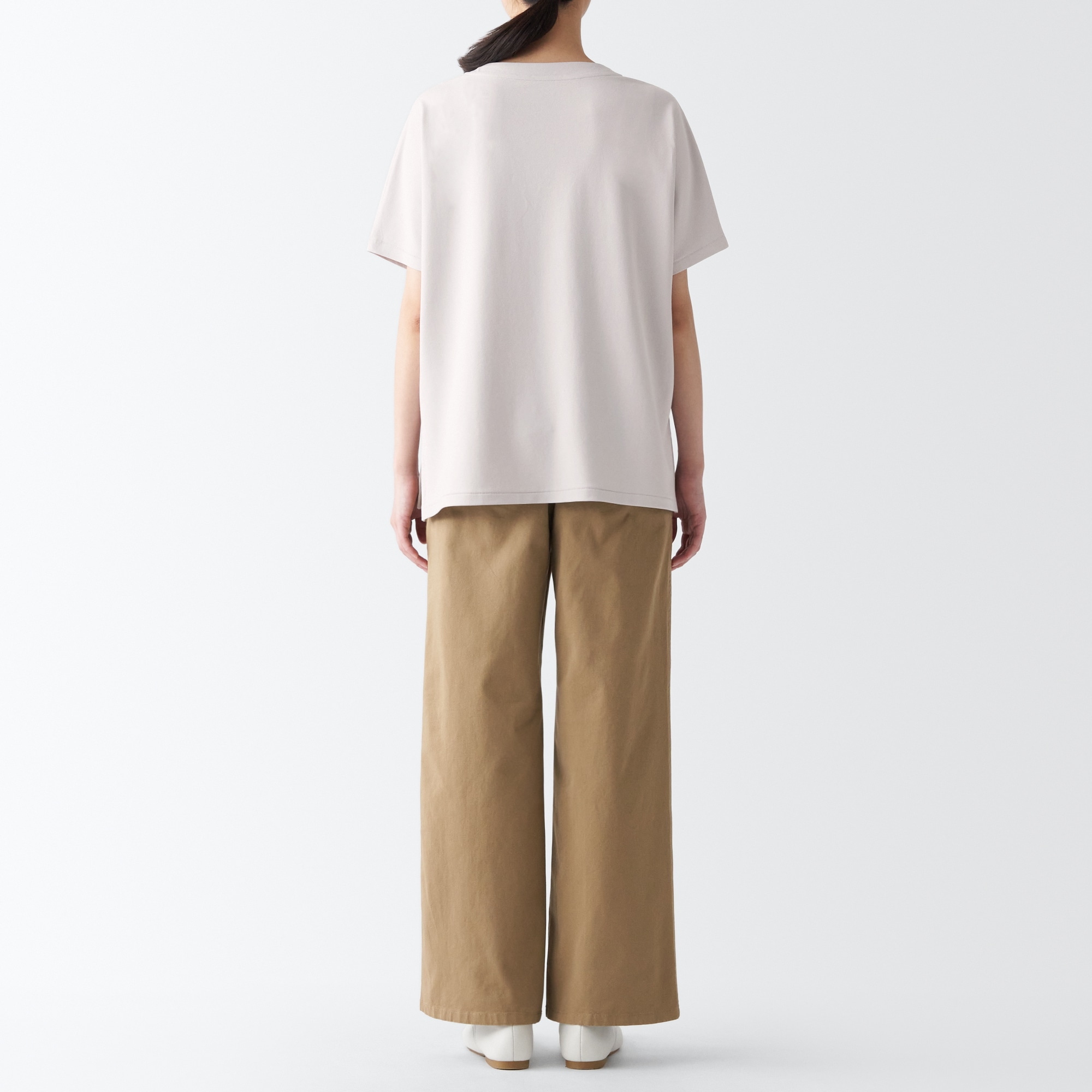 和紙混天竺編みプルオーバー（婦人）