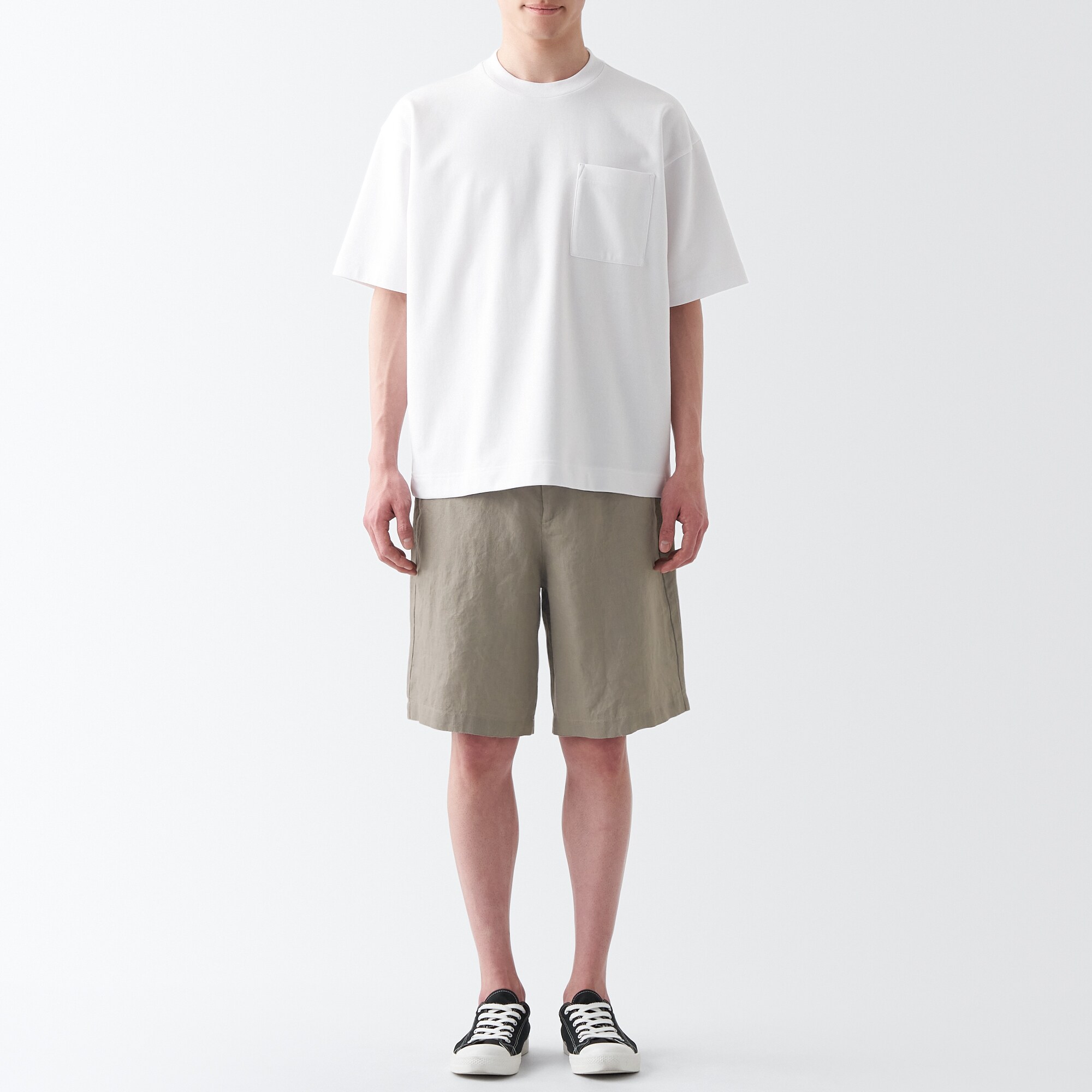 ヘンプワイドショートパンツ